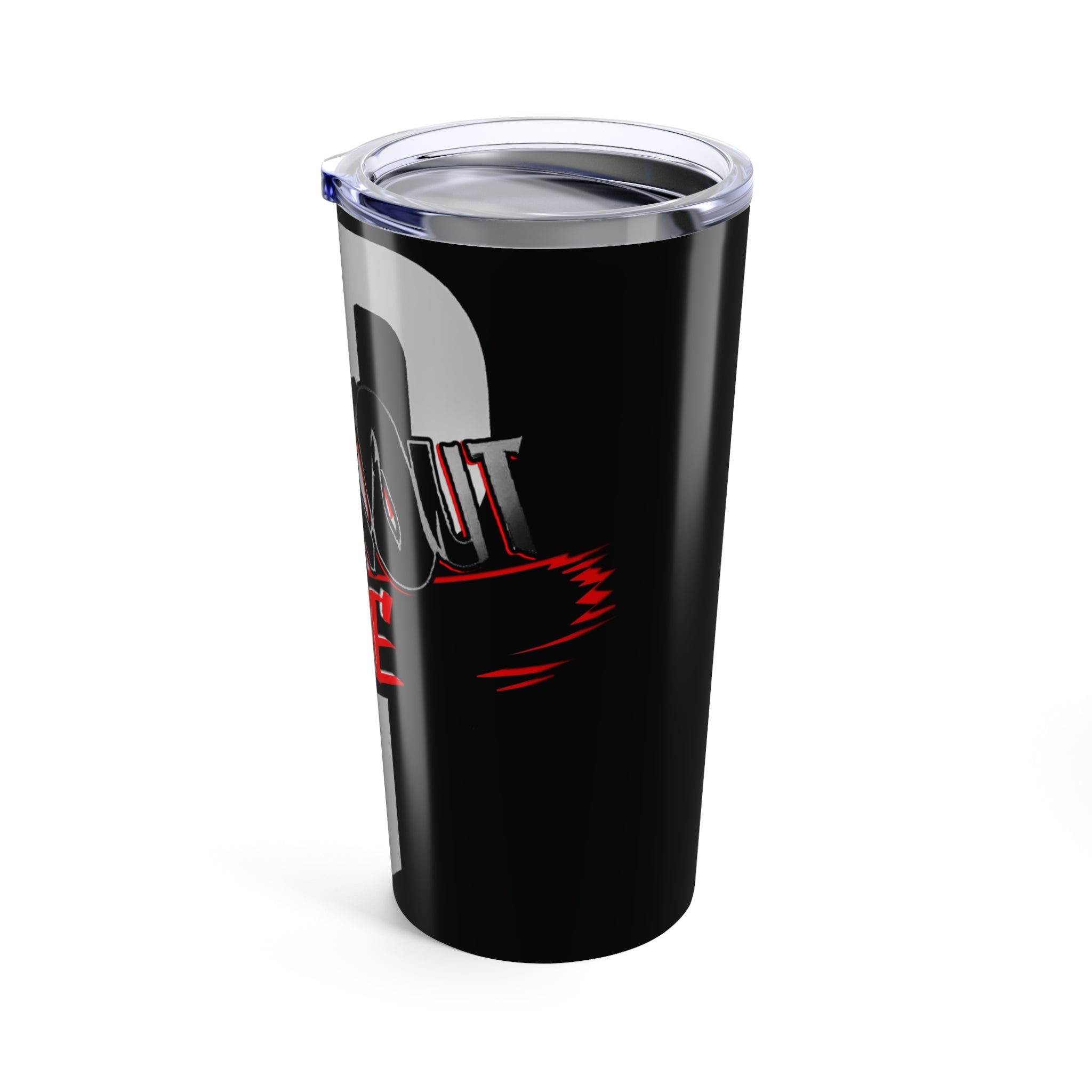 Red KnocKOut Never Give Up Tumbler 20oz