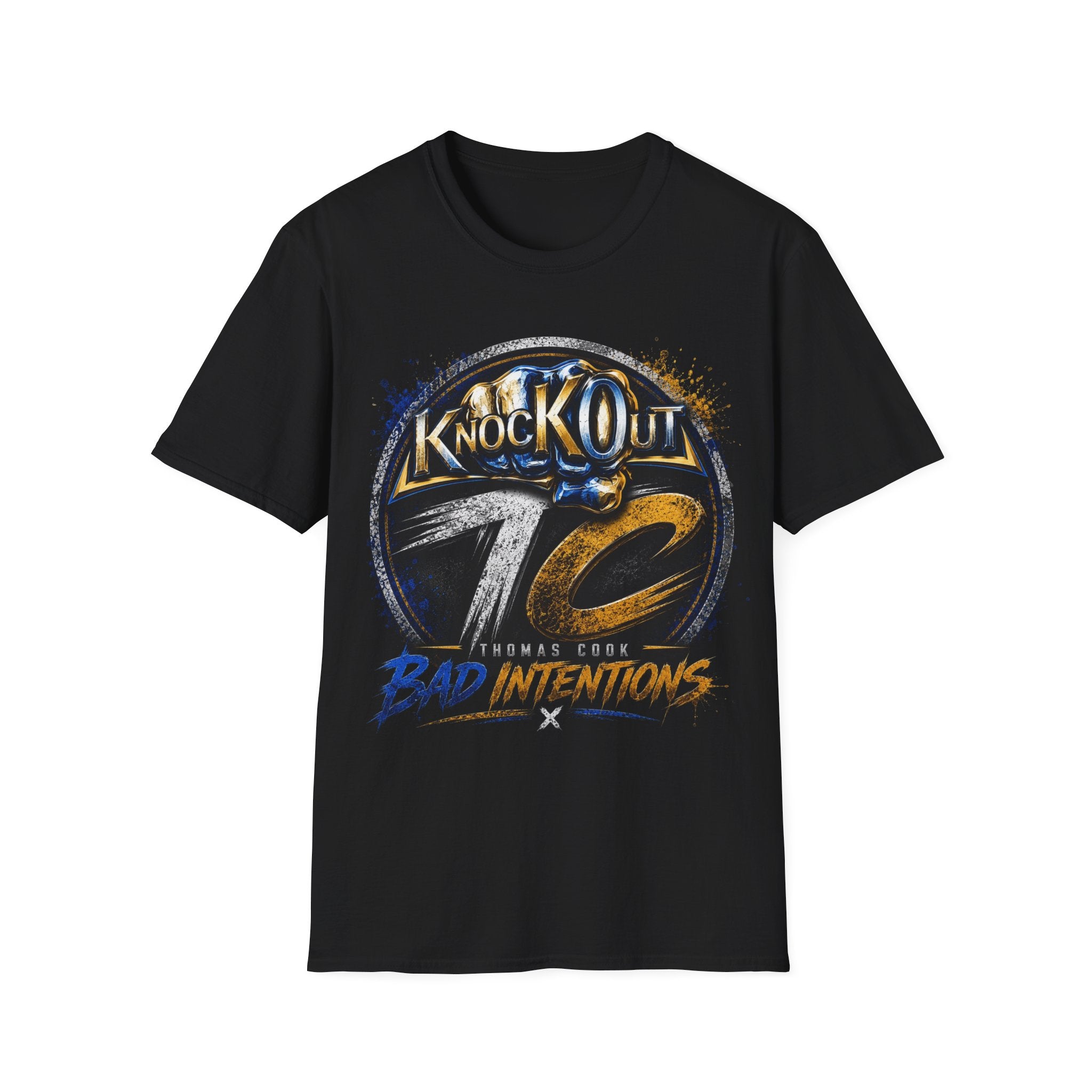 Thomas Bad Intentions Cook KnocKOut Unisex Softstyle T-Shirt