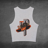 KnocKOut Women's Micro Rib Racer Tank Top