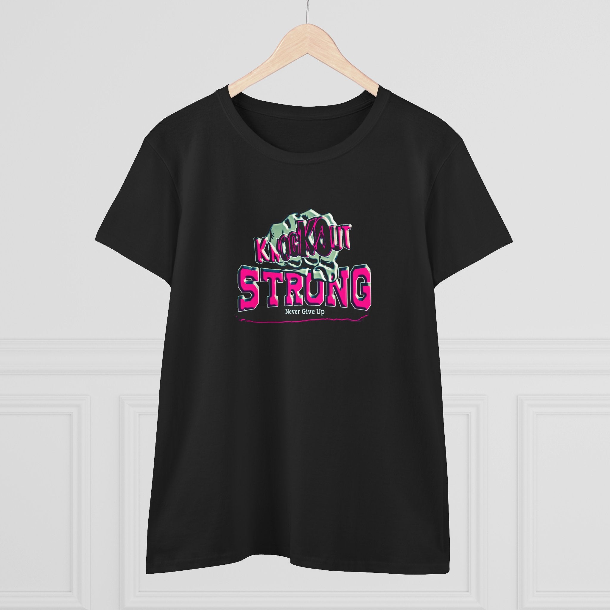 KnocKOut Strong Women's Midweight Cotton Tee