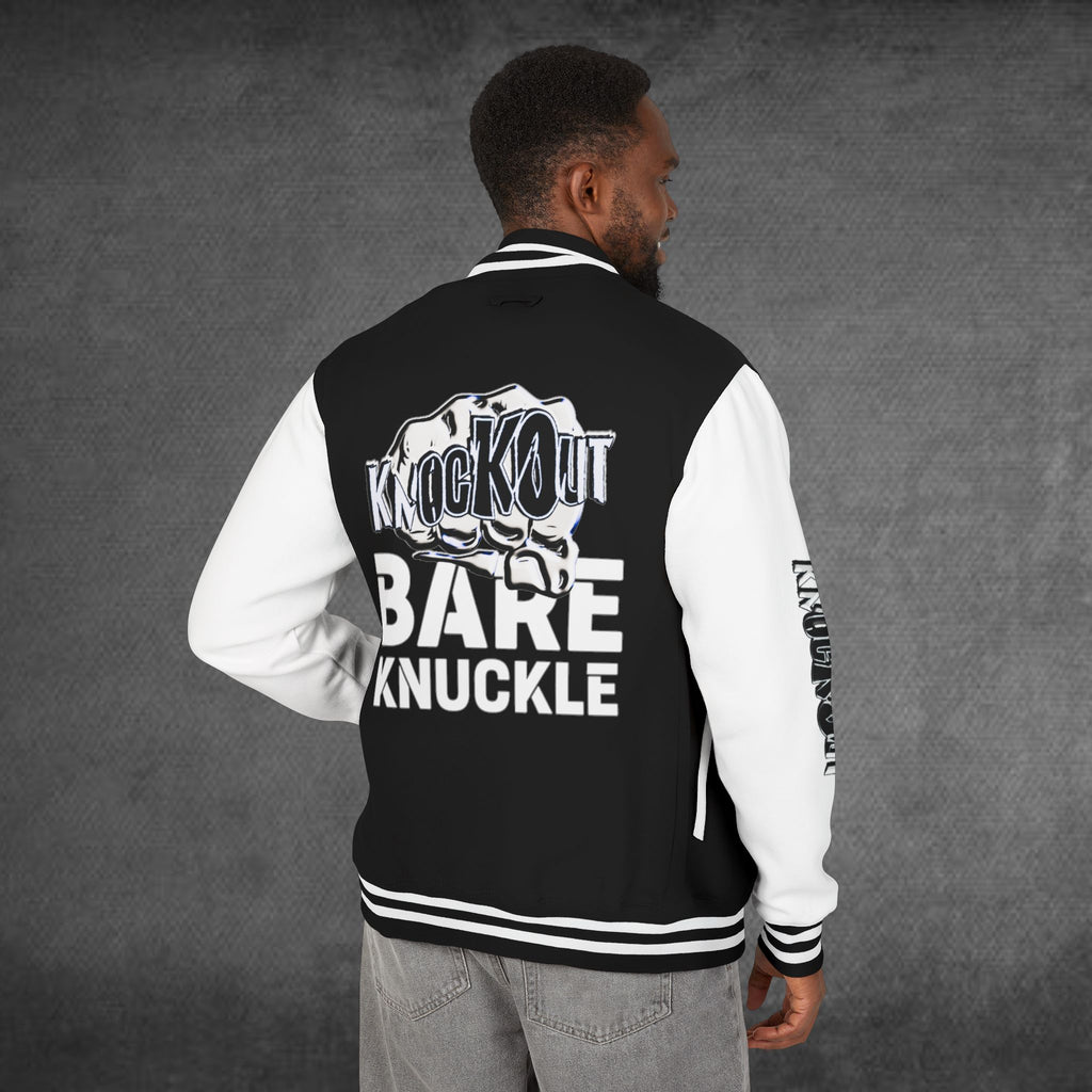 Unisex KnocKOut Bare Knuckle Heavyweight Letterman Jacket