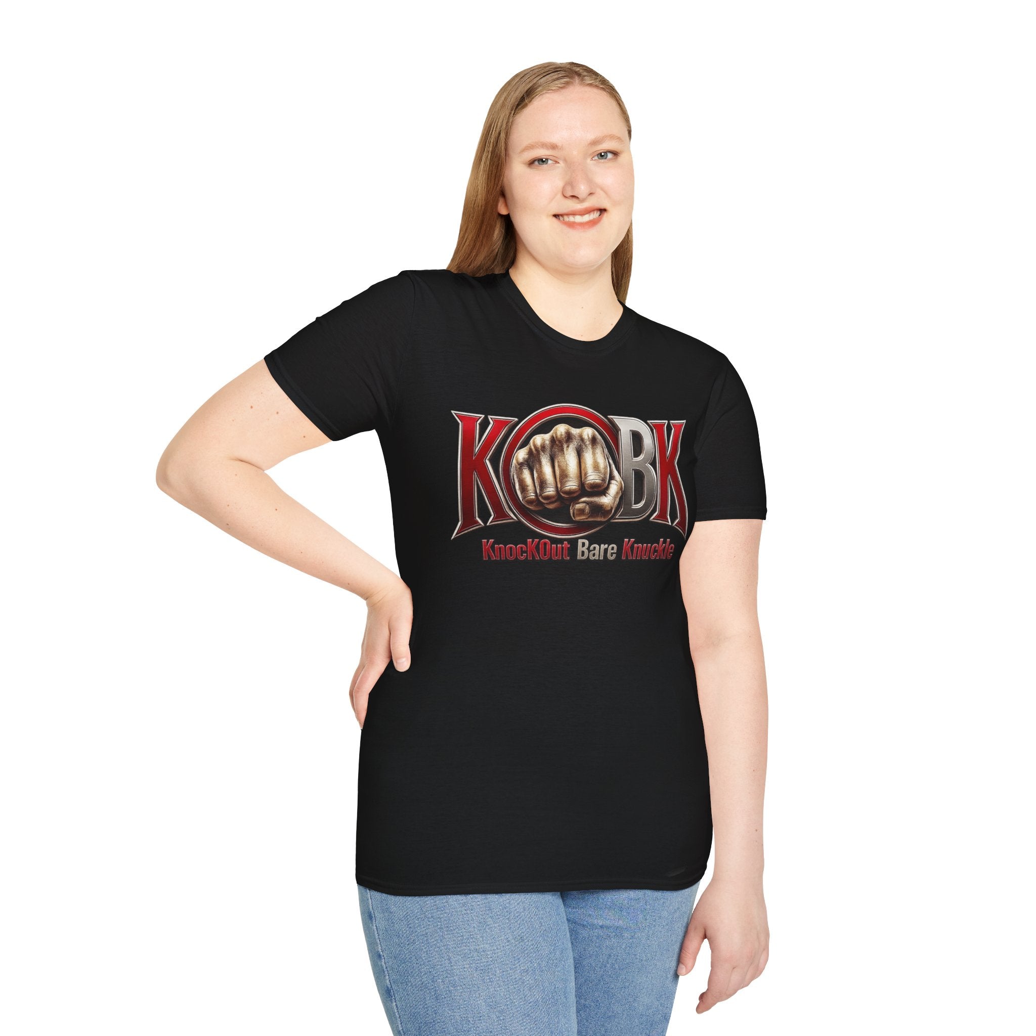 KnocKOut Bare Knuckle Training or Streetwear Unisex Softstyle T-Shirt