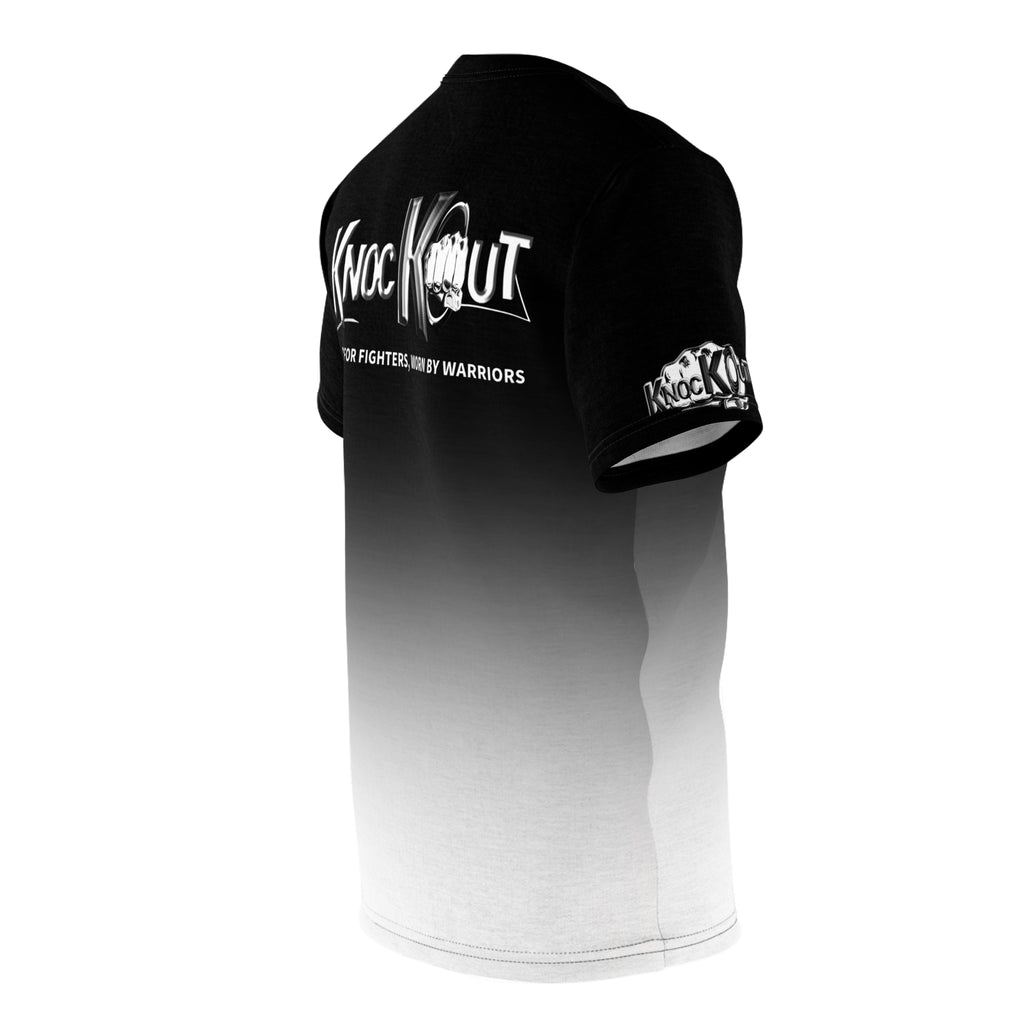 Black & White KnocKOut Unisex Cut & Sew Tee