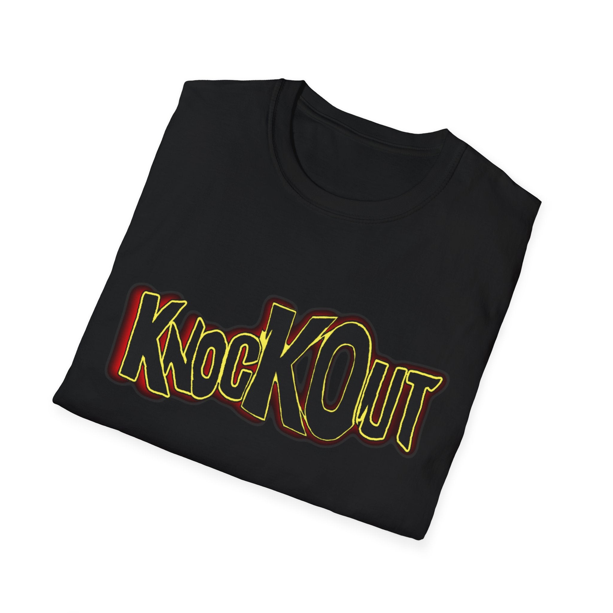 Yellow & Red KnocKOut Unisex Softstyle T-Shirt