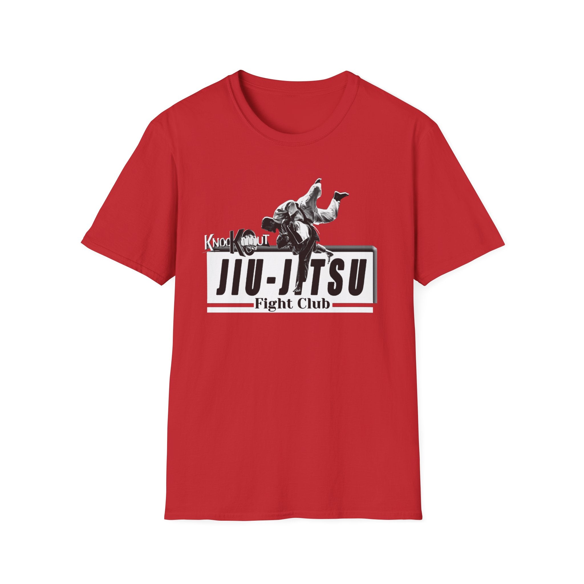 KnocKOut jiu-Jiu-Jitsu Fight Club Unisex Softstyle T-Shirt