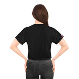 Crop Tee Pink KnocKOut Never Give Up