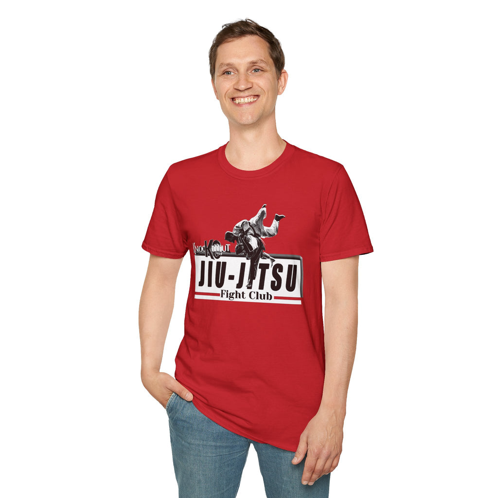 KnocKOut jiu-Jiu-Jitsu Fight Club Unisex Softstyle T-Shirt