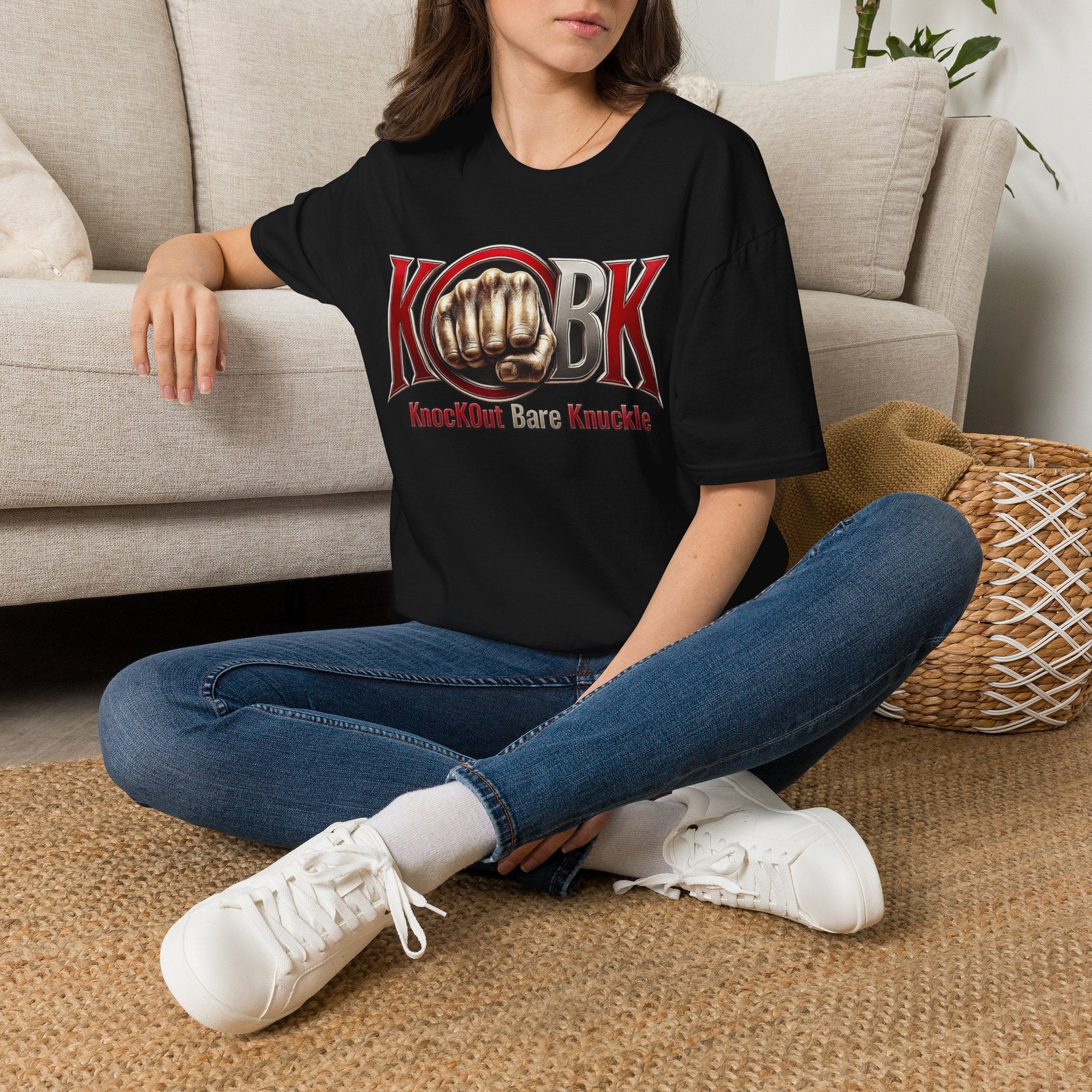 KnocKOut Bare Knuckle Training or Streetwear Unisex Softstyle T-Shirt