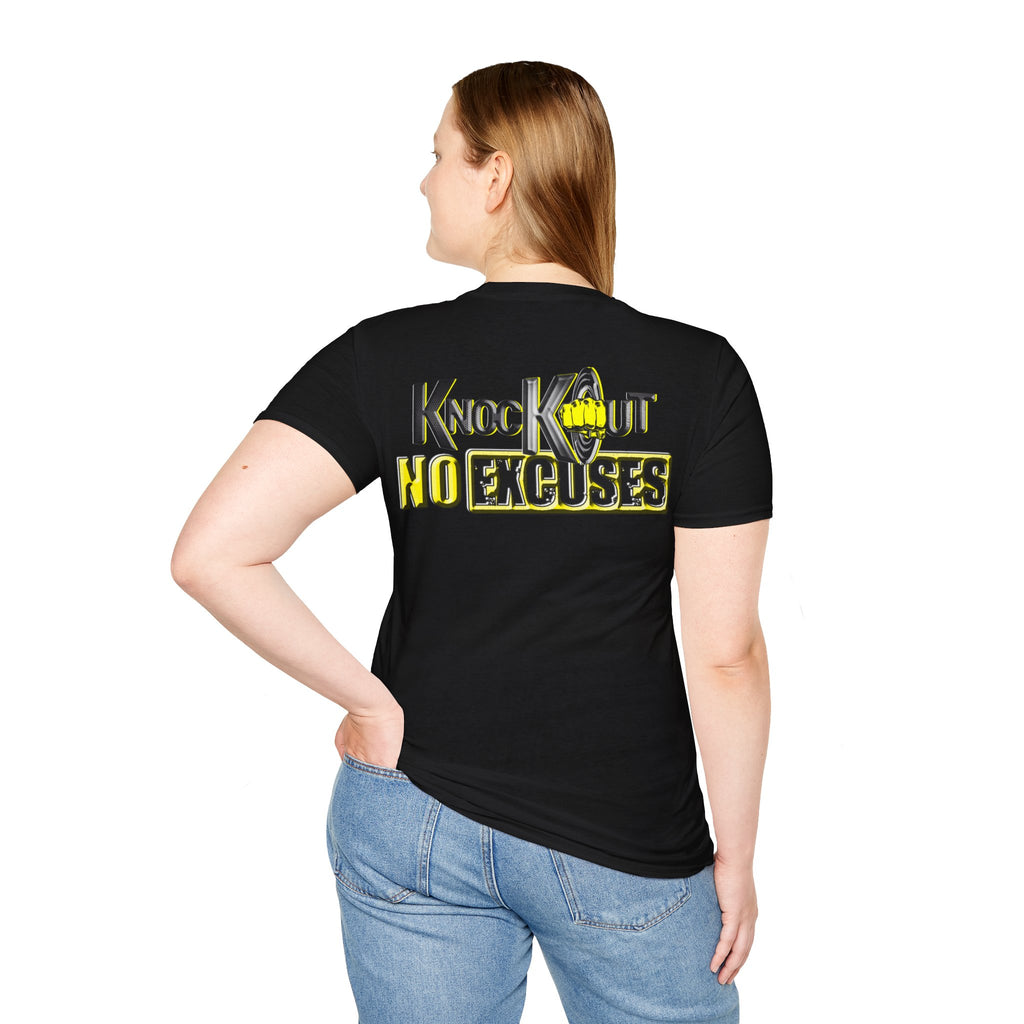 No Excuses KnocKOut Unisex Softstyle T-Shirt
