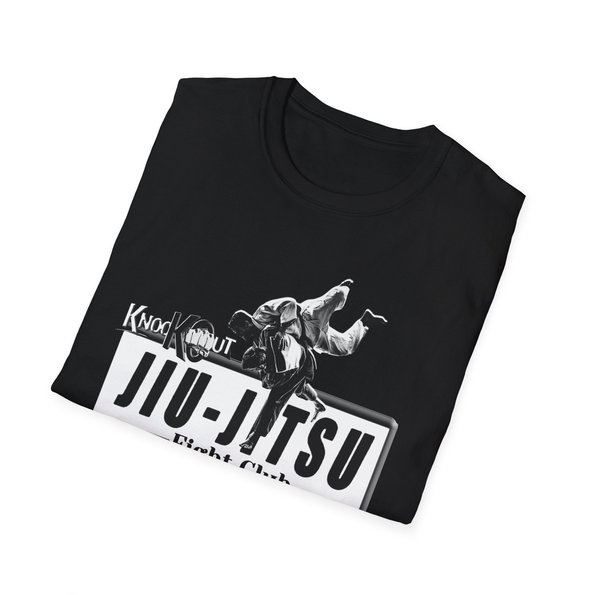 KnocKOut jiu-Jiu-Jitsu Fight Club Unisex Softstyle T-Shirt