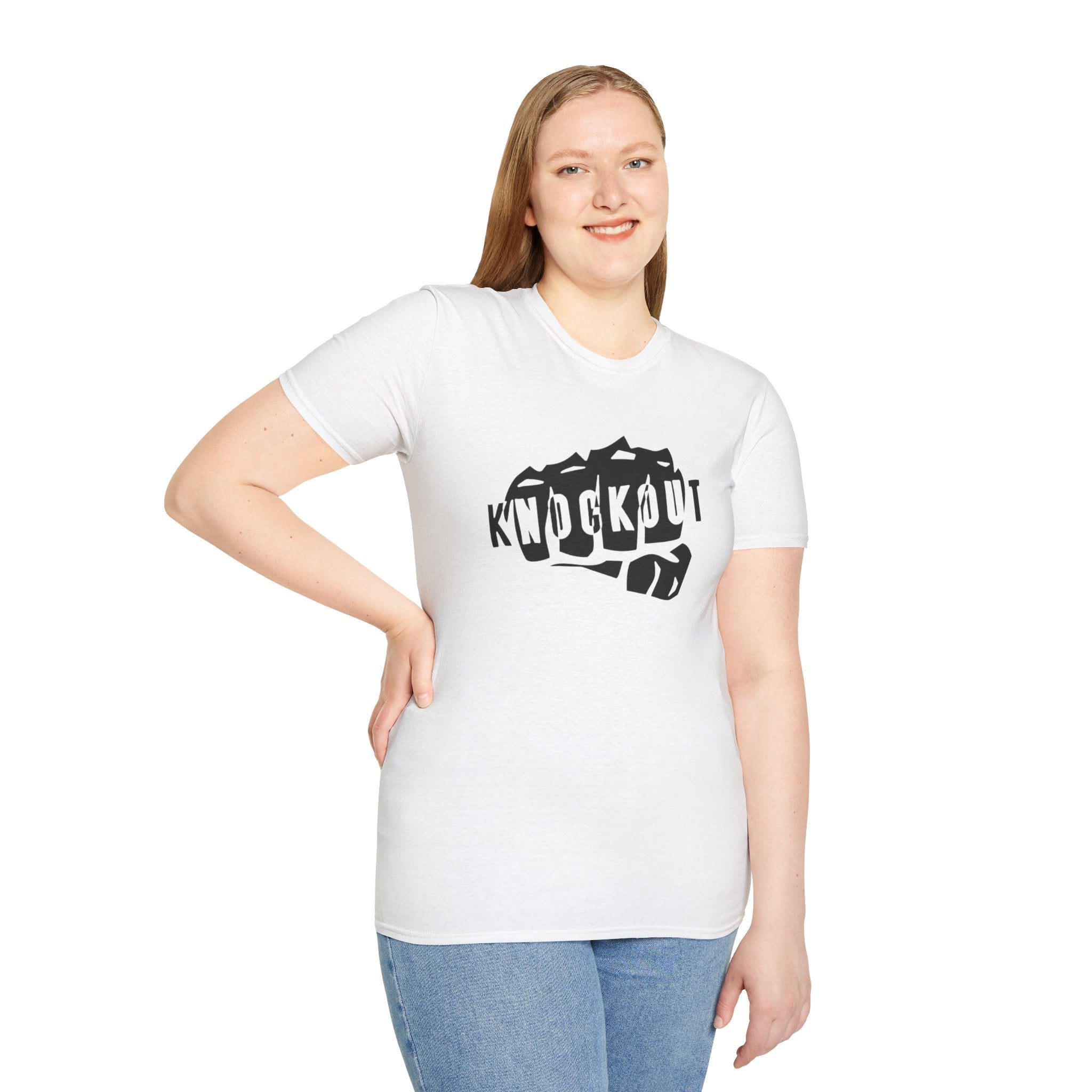 Original KnocKOut logo Unisex Softstyle T-Shirt