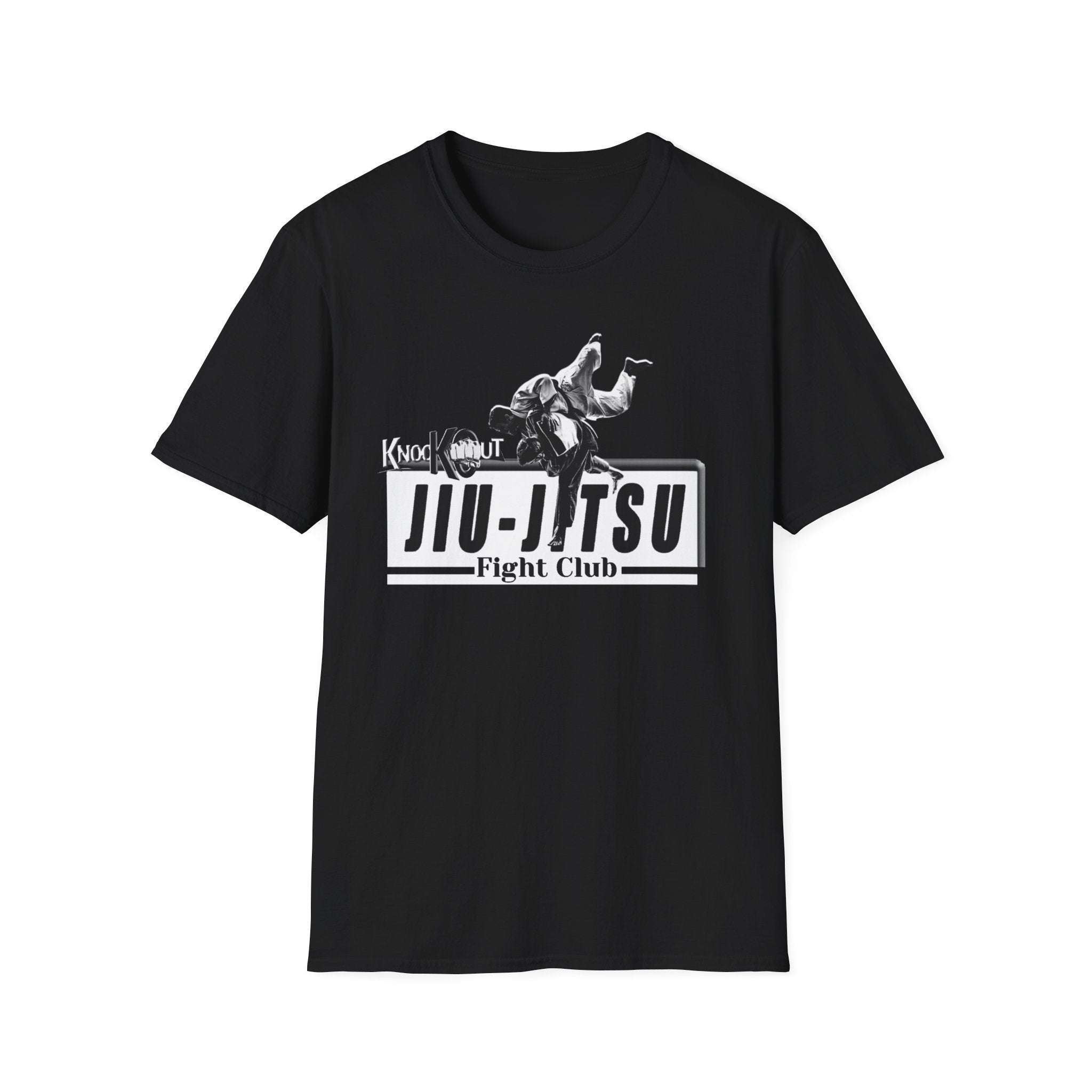 KnocKOut jiu-Jiu-Jitsu Fight Club Unisex Softstyle T-Shirt