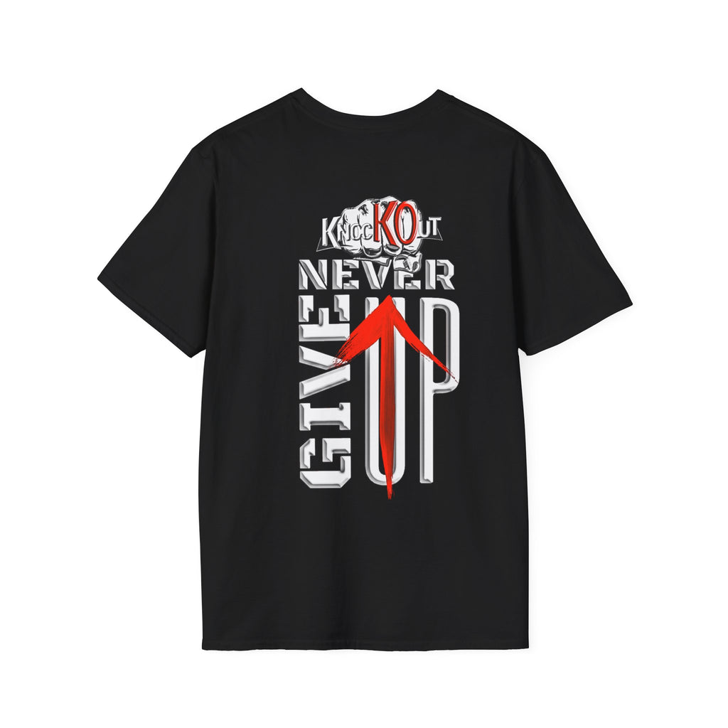 New KnocKOut Never Give Up Unisex Softstyle T-Shirt