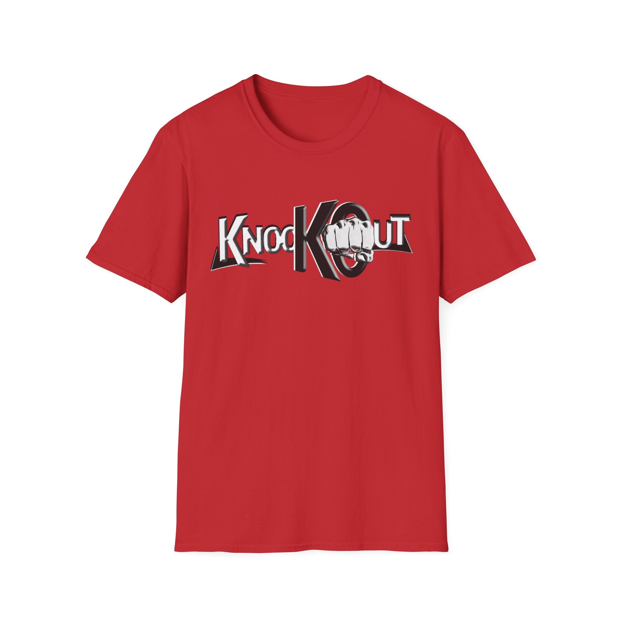 KnocKOut Strong Never Give Up Unisex Softstyle T-Shirt