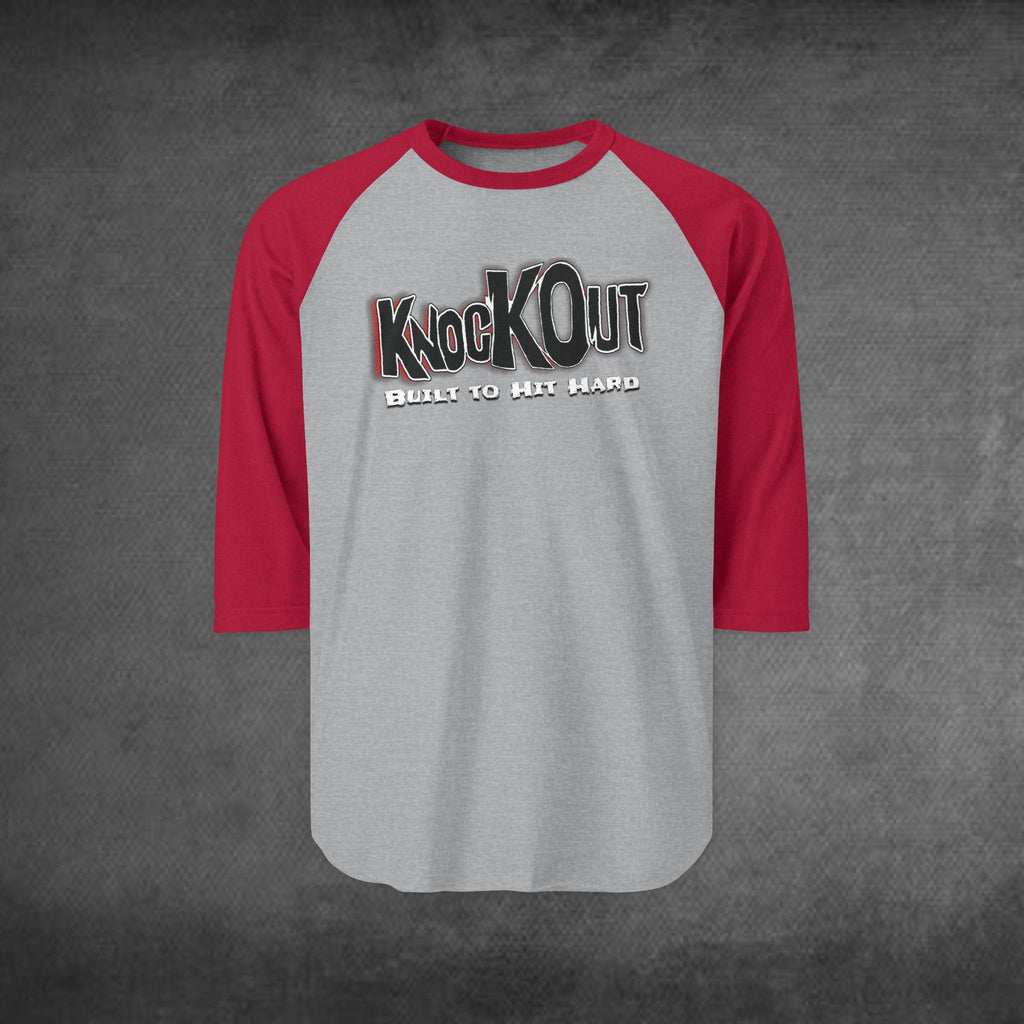 KnocKOut Unisex Three-Quarter Sleeve Raglan Shirt