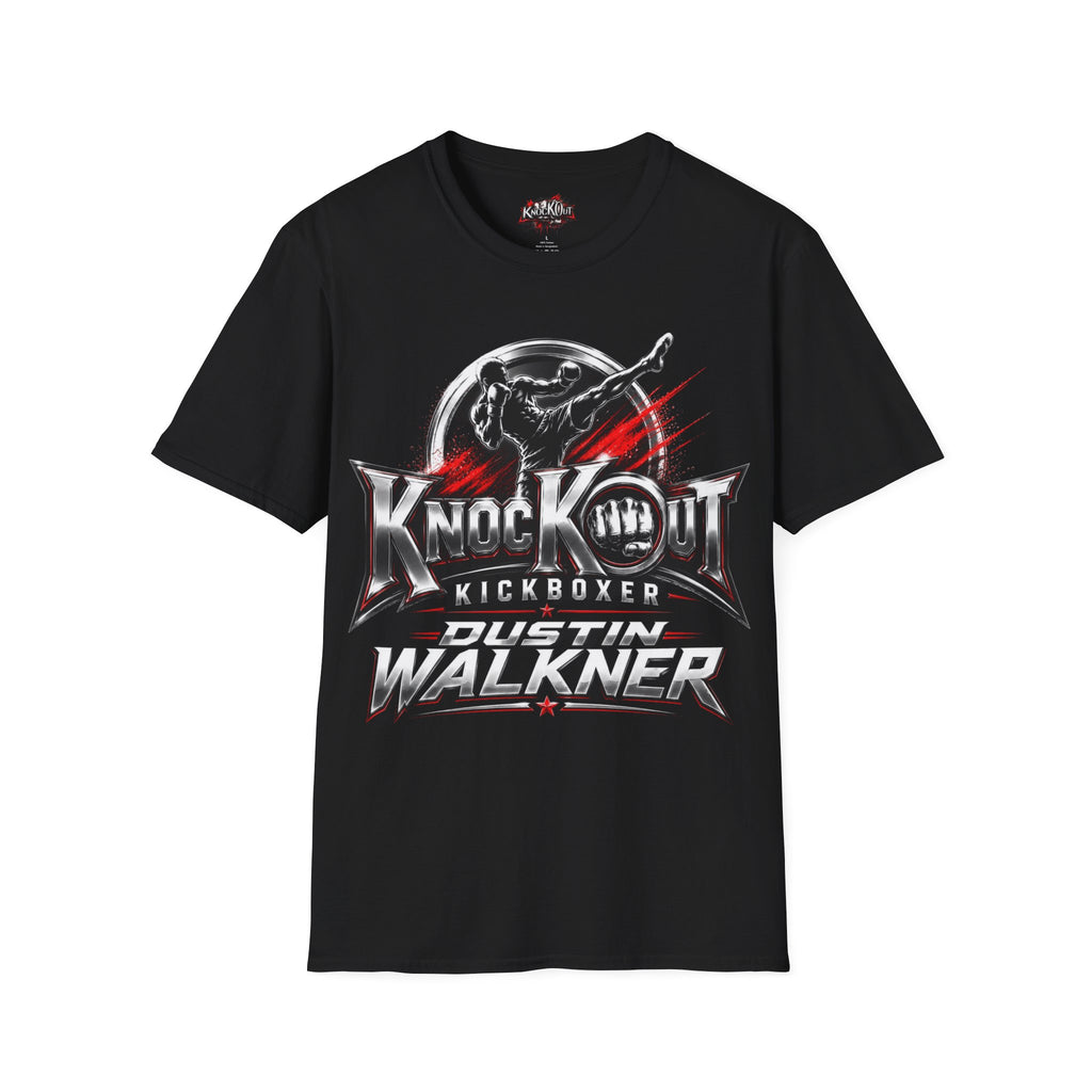 KnocKOut Dustin Walkner Kickboxer Unisex Softstyle T-Shirt