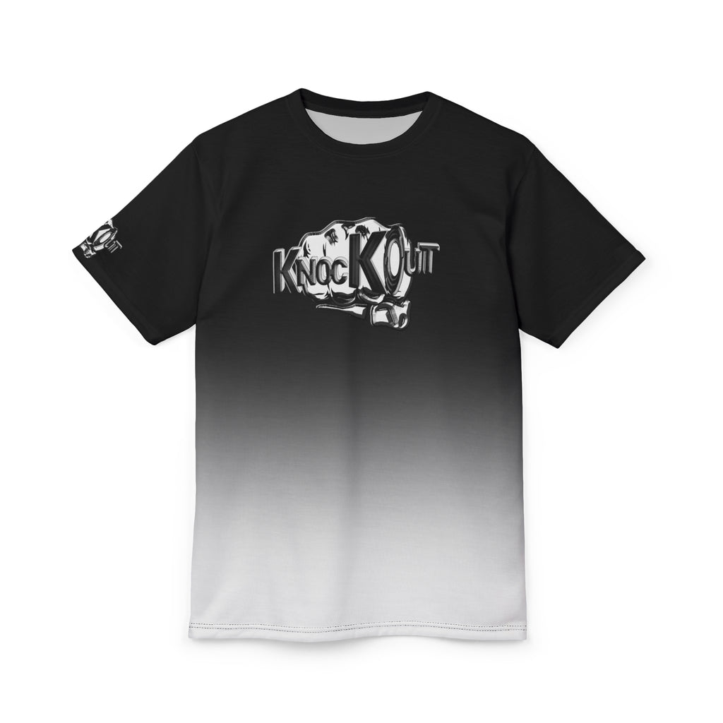 Black & White KnocKOut Unisex Cut & Sew Tee