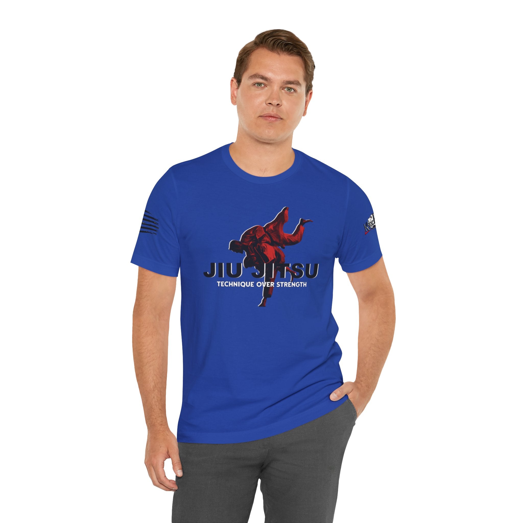 KnocKOut Technique Over Strength Unisex Short Sleeve Tee