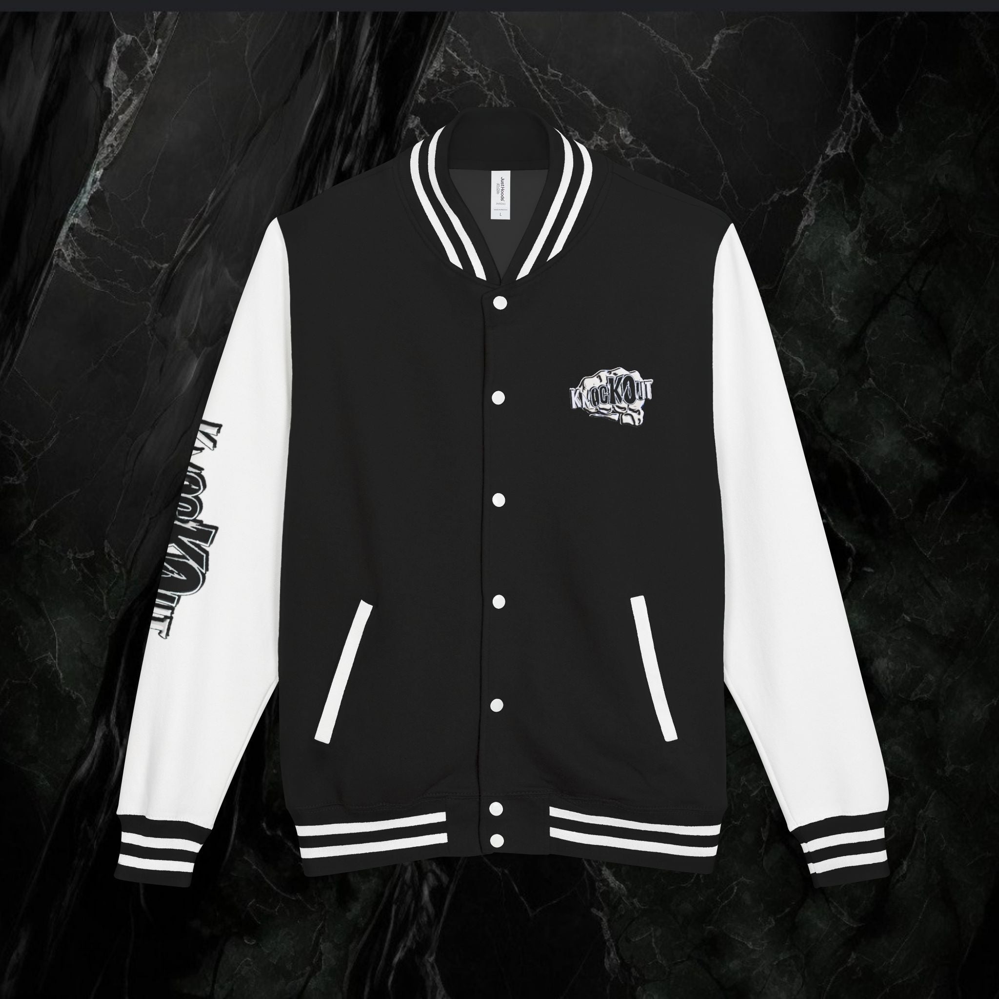 Unisex KnocKOut Bare Knuckle Heavyweight Letterman Jacket
