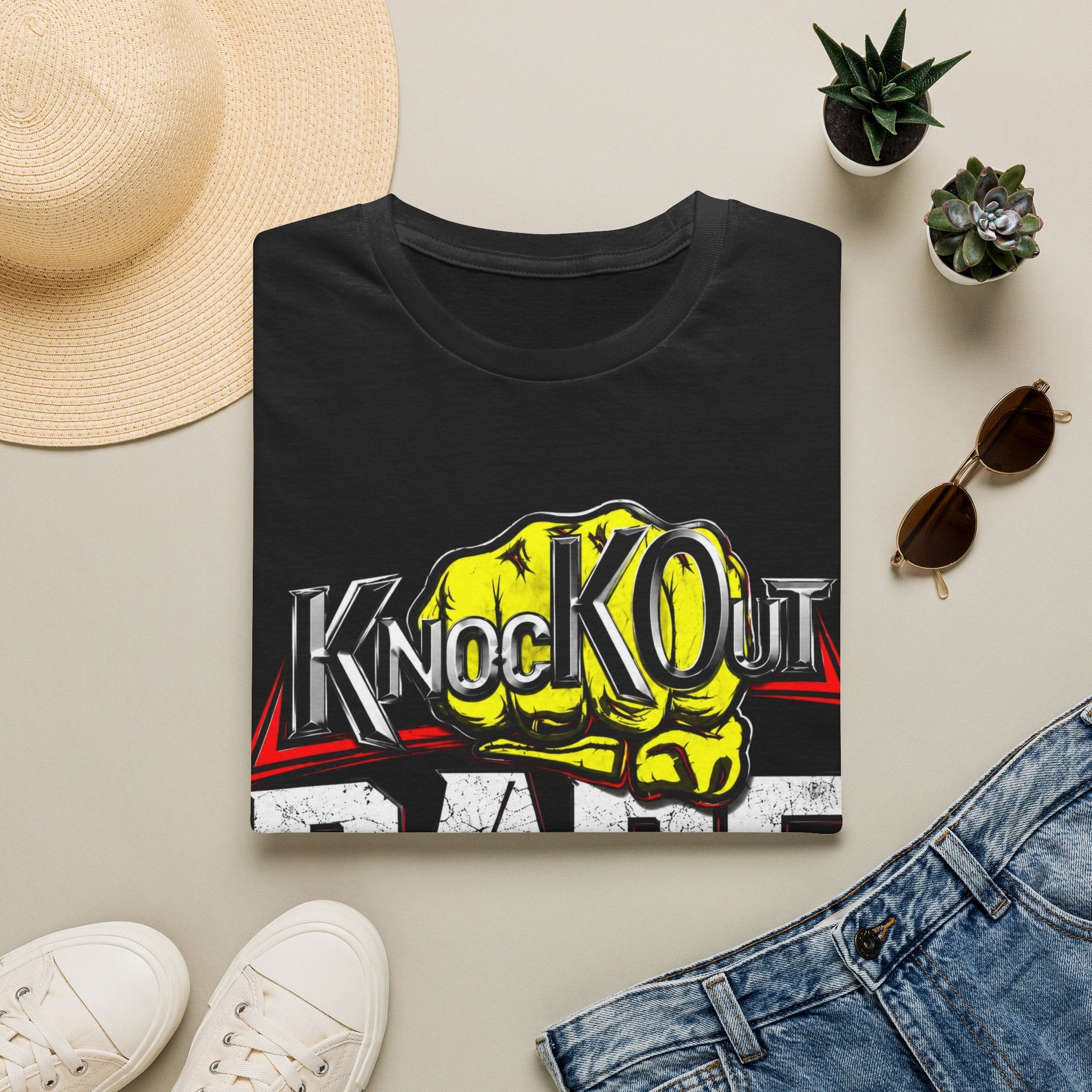KnocKOut Bare Knuckle Unisex Softstyle T-Shirt