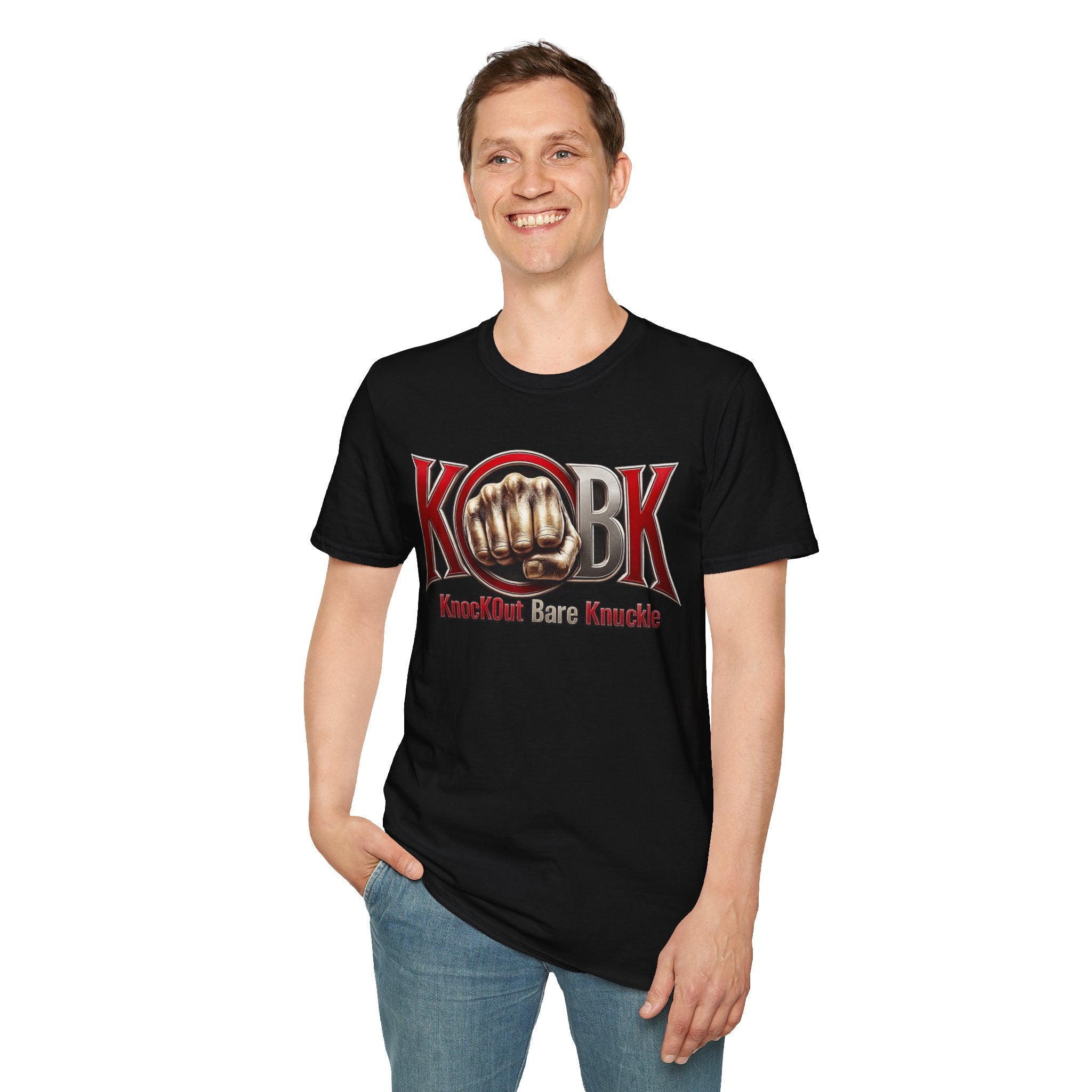 KnocKOut Bare Knuckle Training or Streetwear Unisex Softstyle T-Shirt