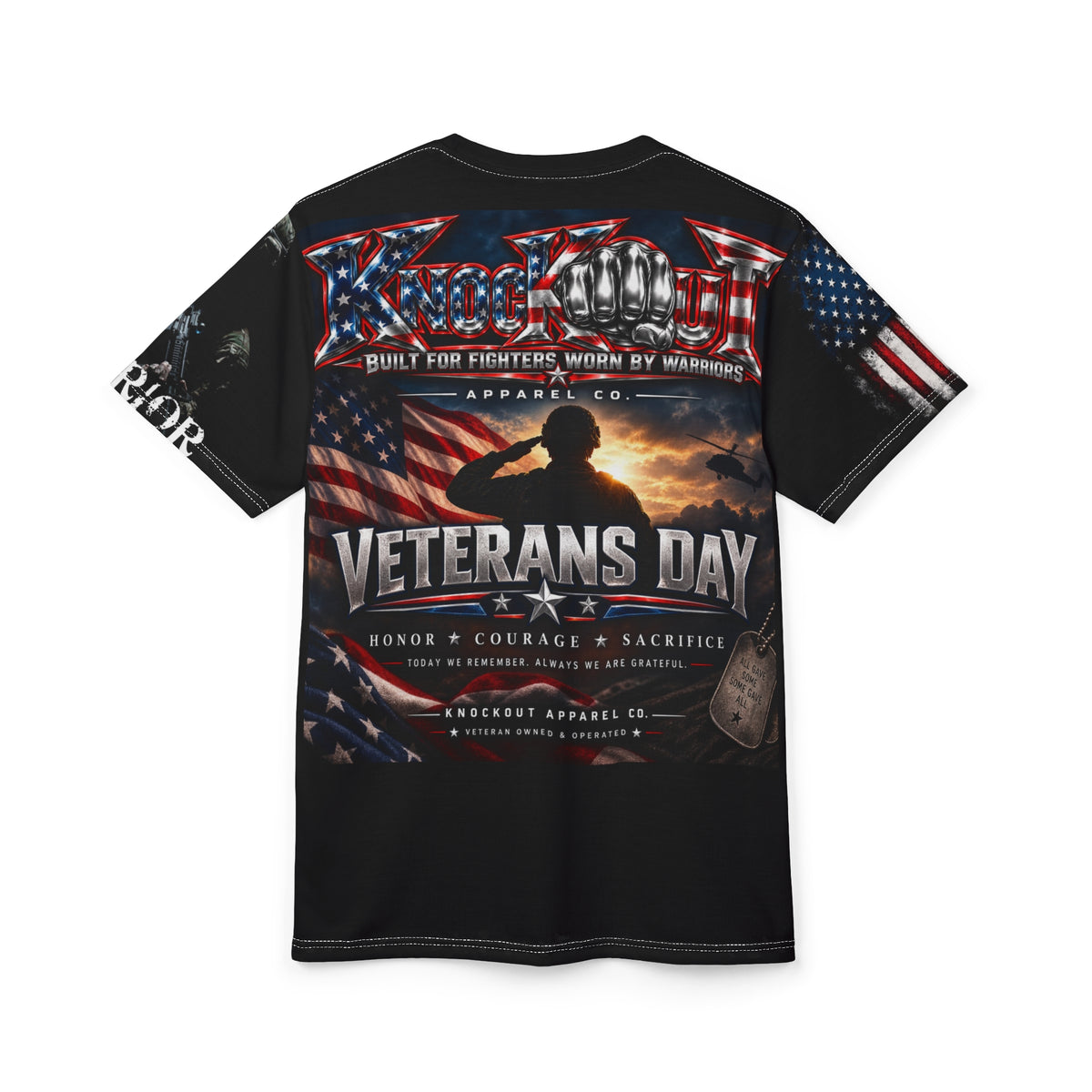 KnocKOut Veterans Day Unisex T-Shirt