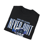 Motivational Unisex T-Shirt -Never Quit KnocKOut Design
FREE SHIPPING