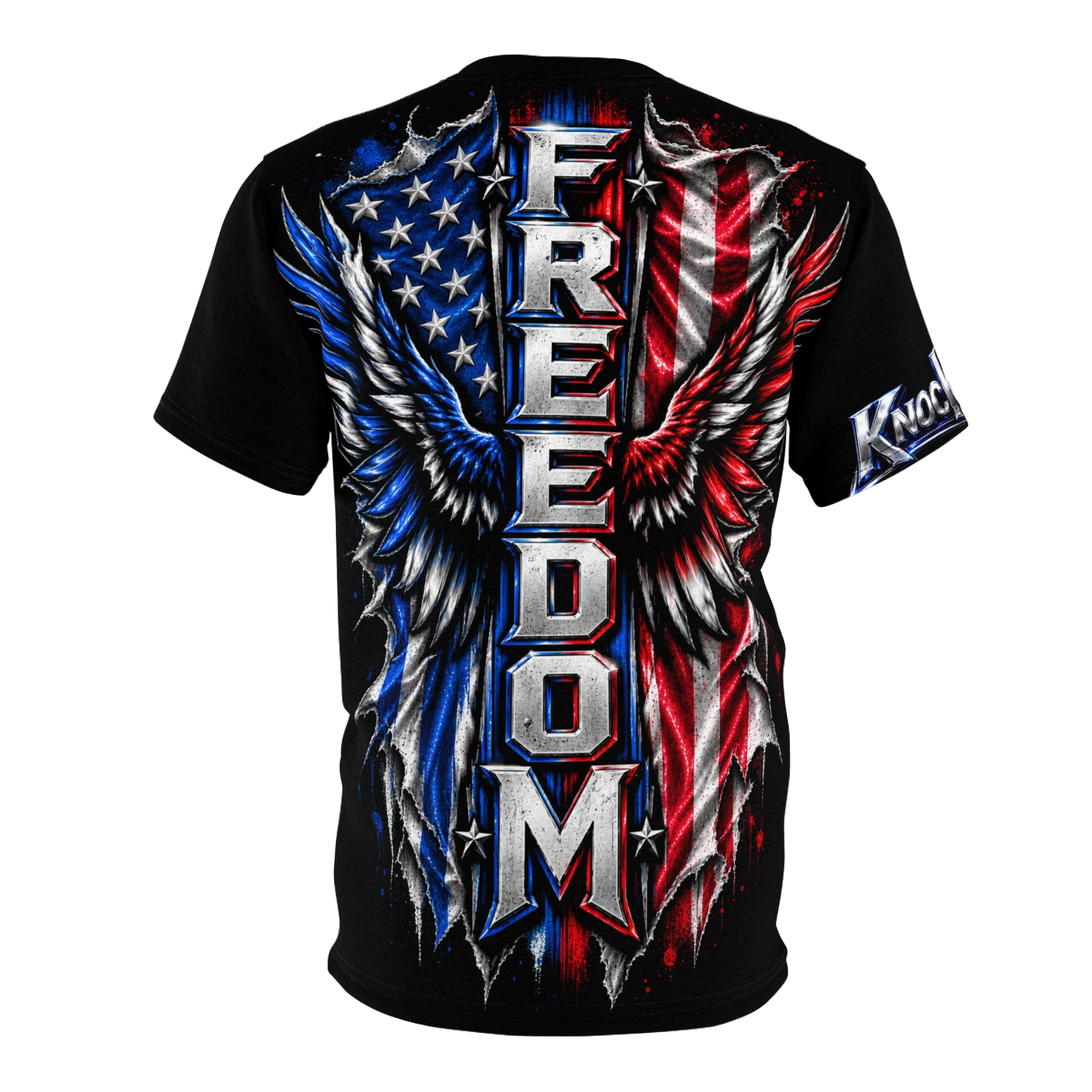 KnocKOut Freedom Unisex T-Shirt Dry-Fit  Polyester