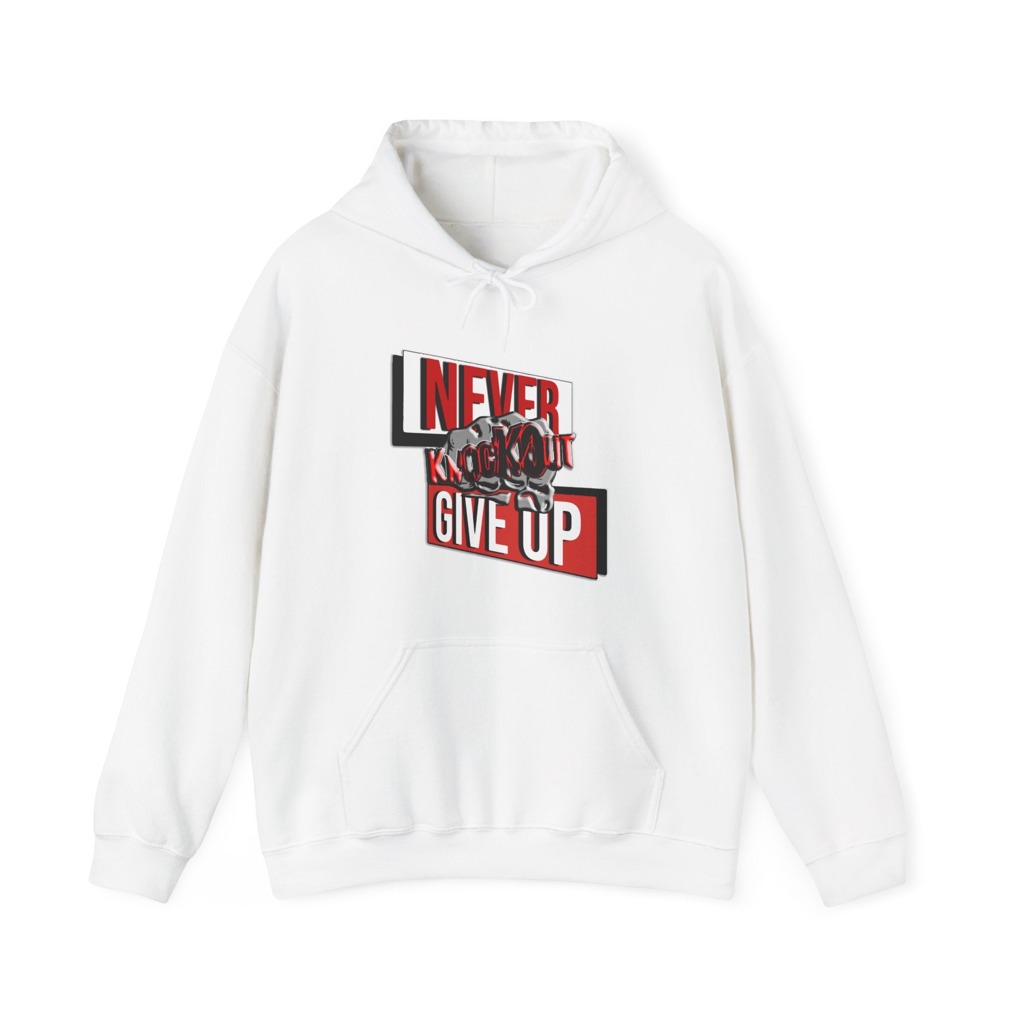 KnocKOut Never Give Up Unisex Heavy Blend™ Hooded Sweatshirt