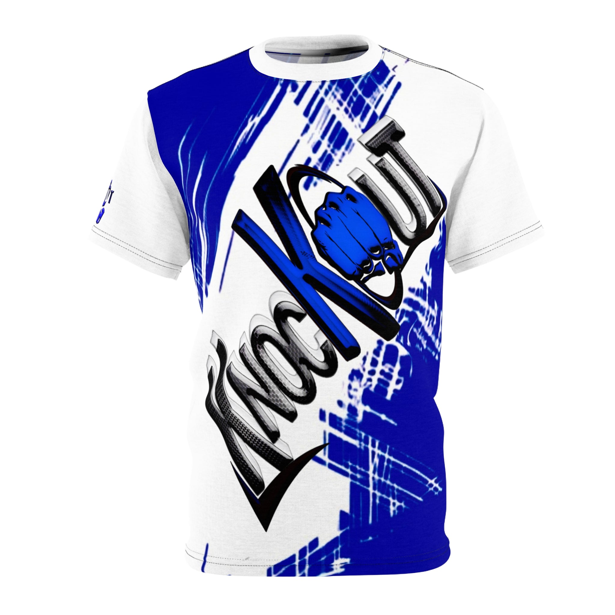 Blue KnocKOut Unisex Cut & Sew Tee