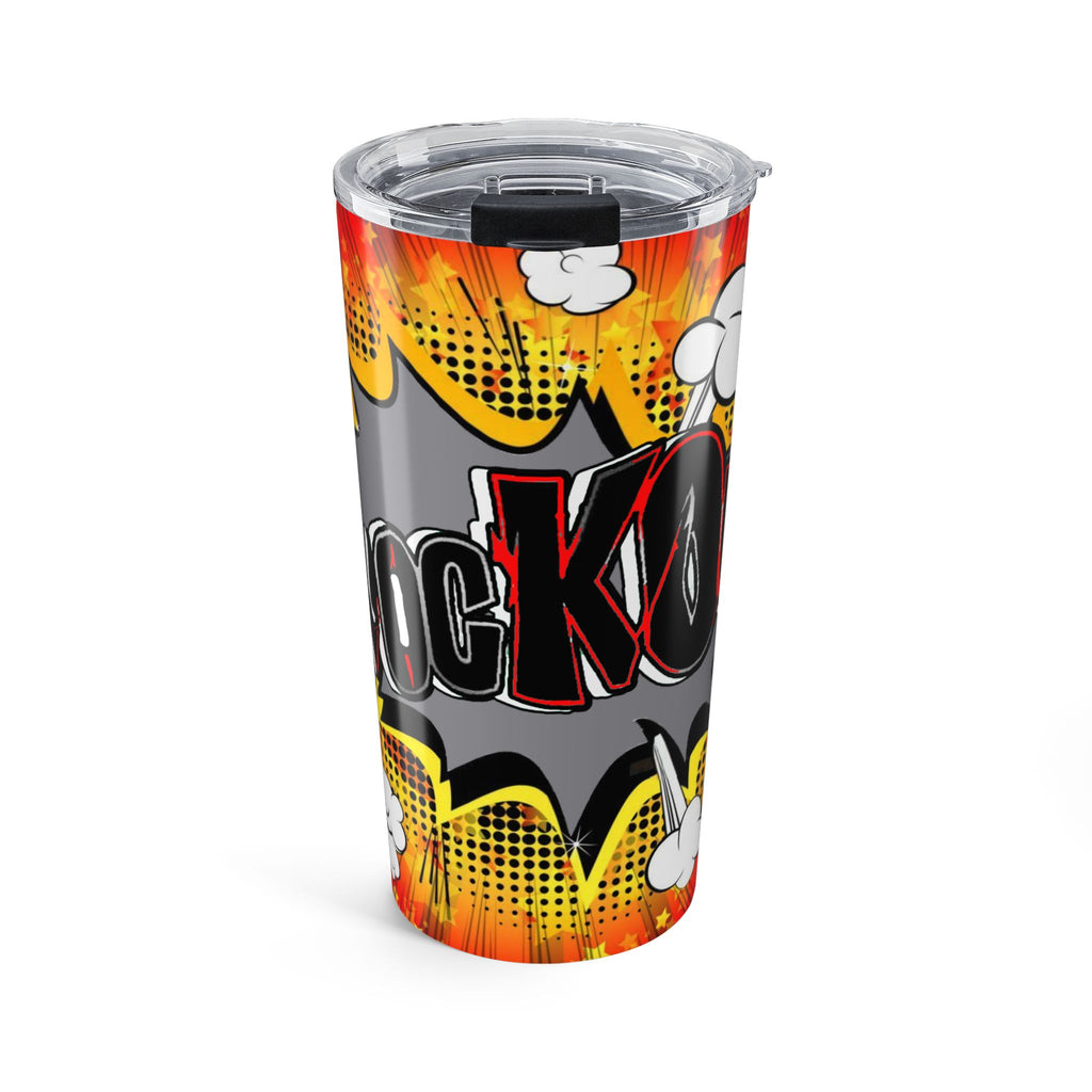 KnoKOut Comic Tumbler 20oz