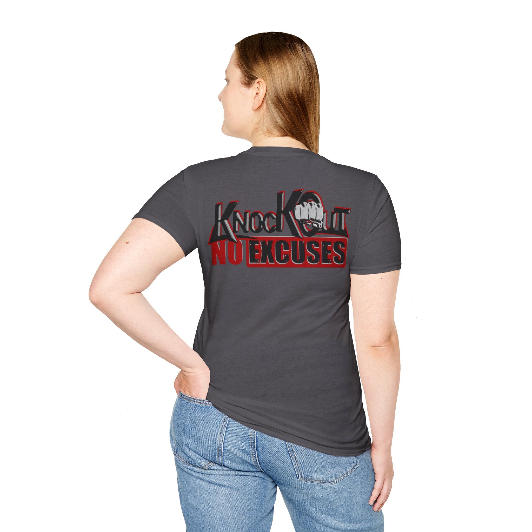 KnocKOut No Excuses Unisex Softstyle T-Shirt