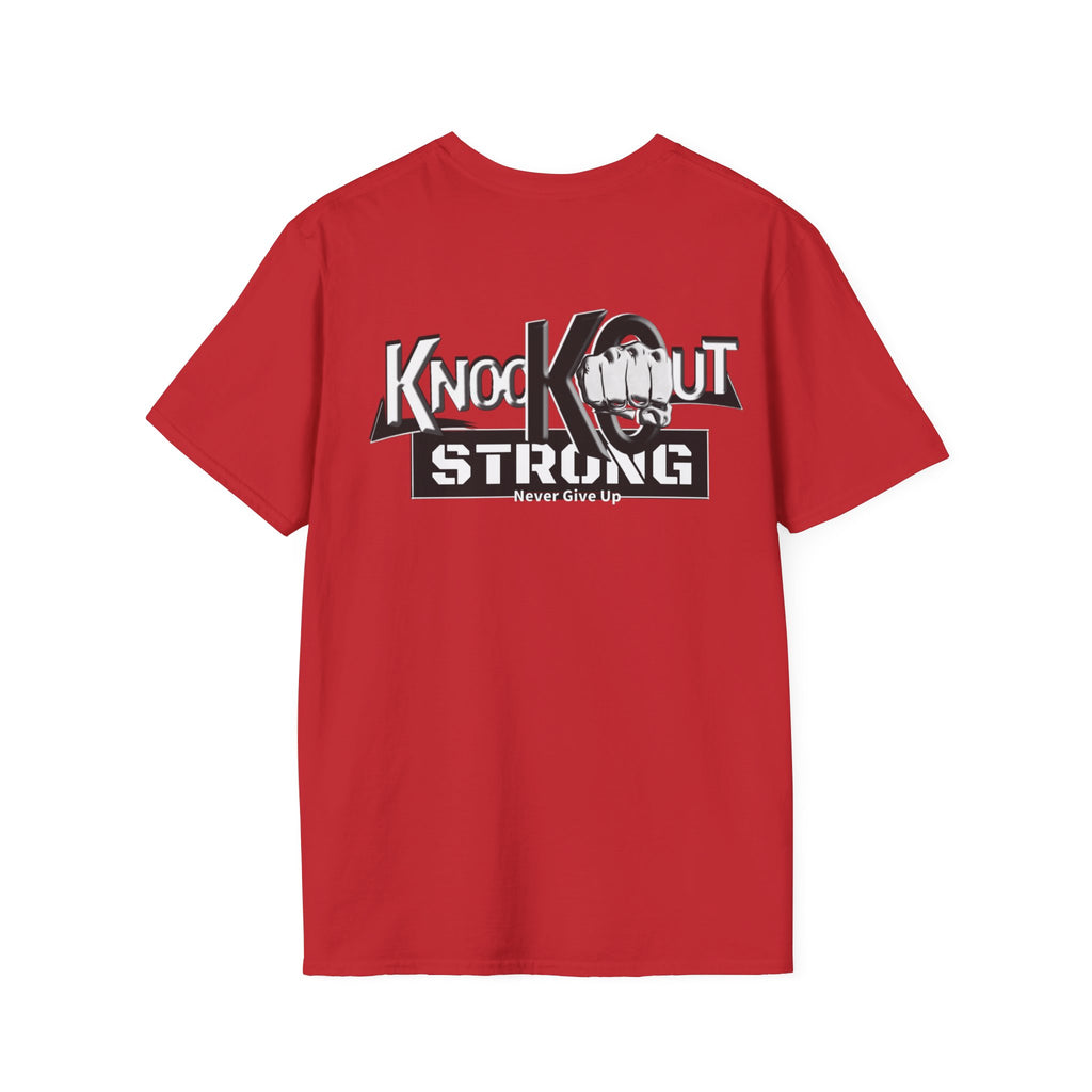 KnocKOut Strong Never Give Up Unisex Softstyle T-Shirt