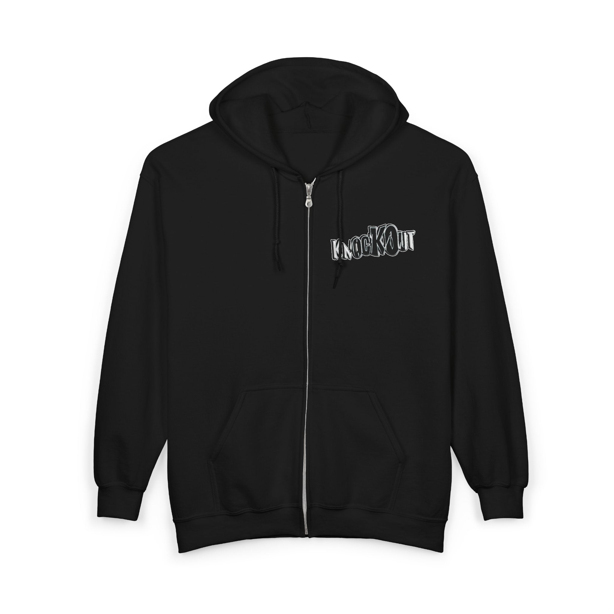 KnocKOut Bare Knuckle Unisex Heavy Blend™ Full Zip Hooded Sweatshirt