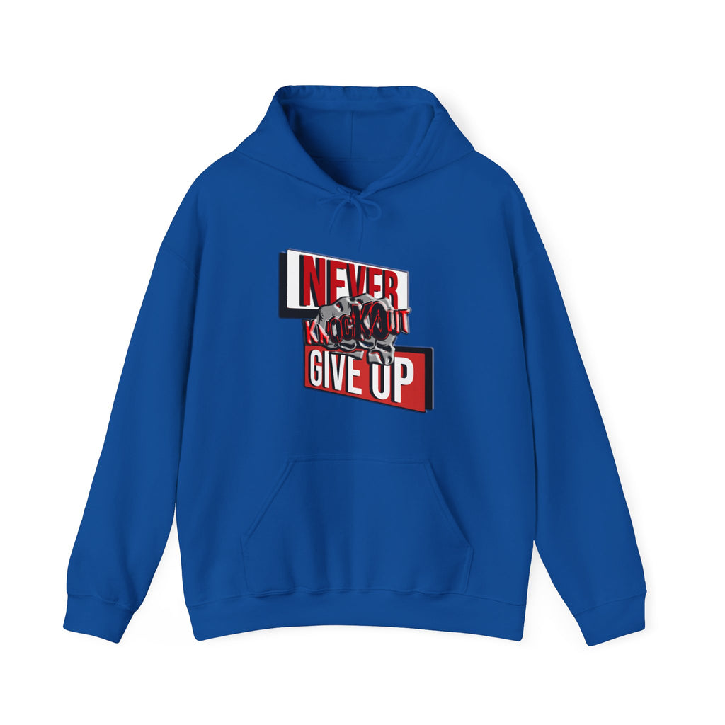 KnocKOut Never Give Up Unisex Heavy Blend™ Hooded Sweatshirt