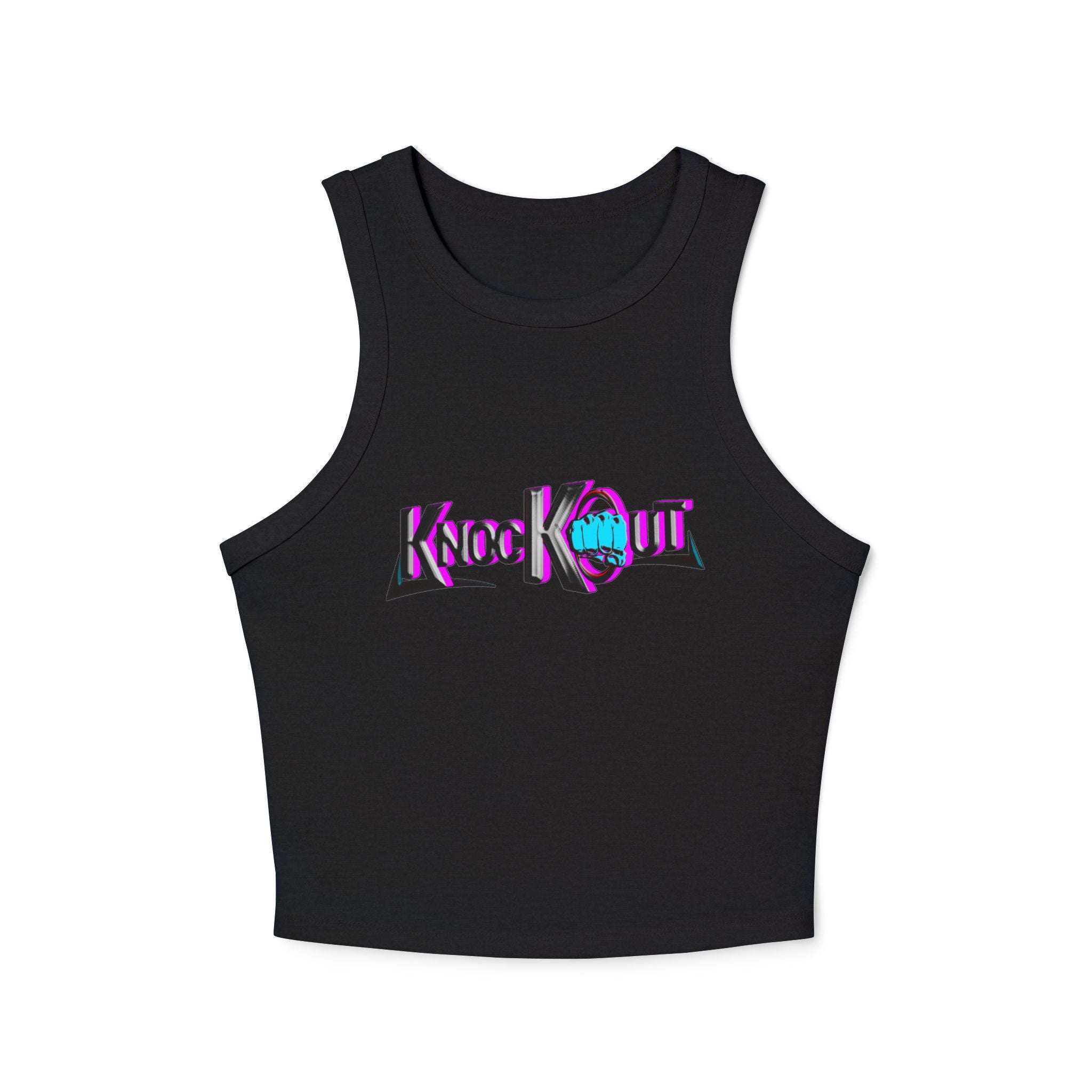 KnocKOut Women's Micro Rib Racer Tank Top