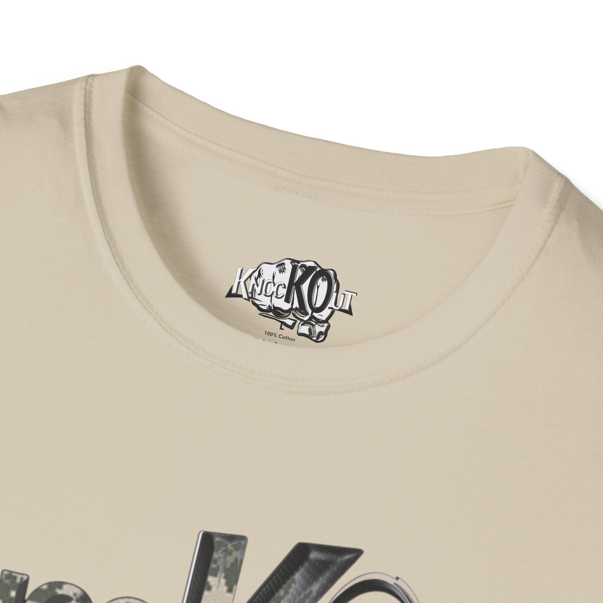 Camo KnocKOut Unisex Softstyle T-Shirt