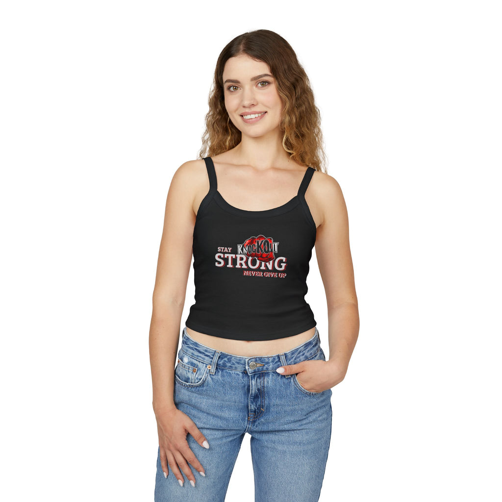 KnocKOut Stay Strong Women's Spaghetti Strap Tank Top