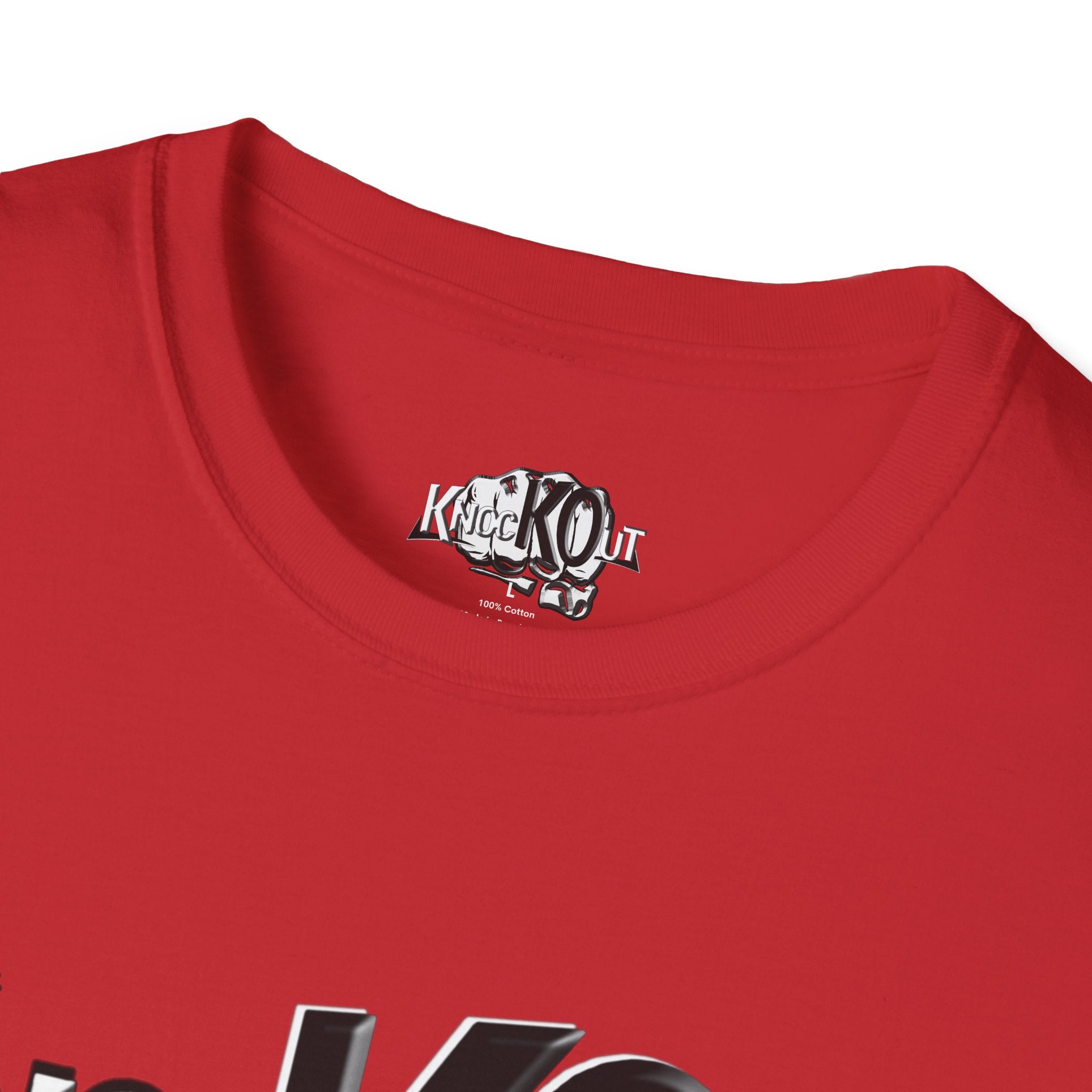 KnocKOut Strong Never Give Up Unisex Softstyle T-Shirt