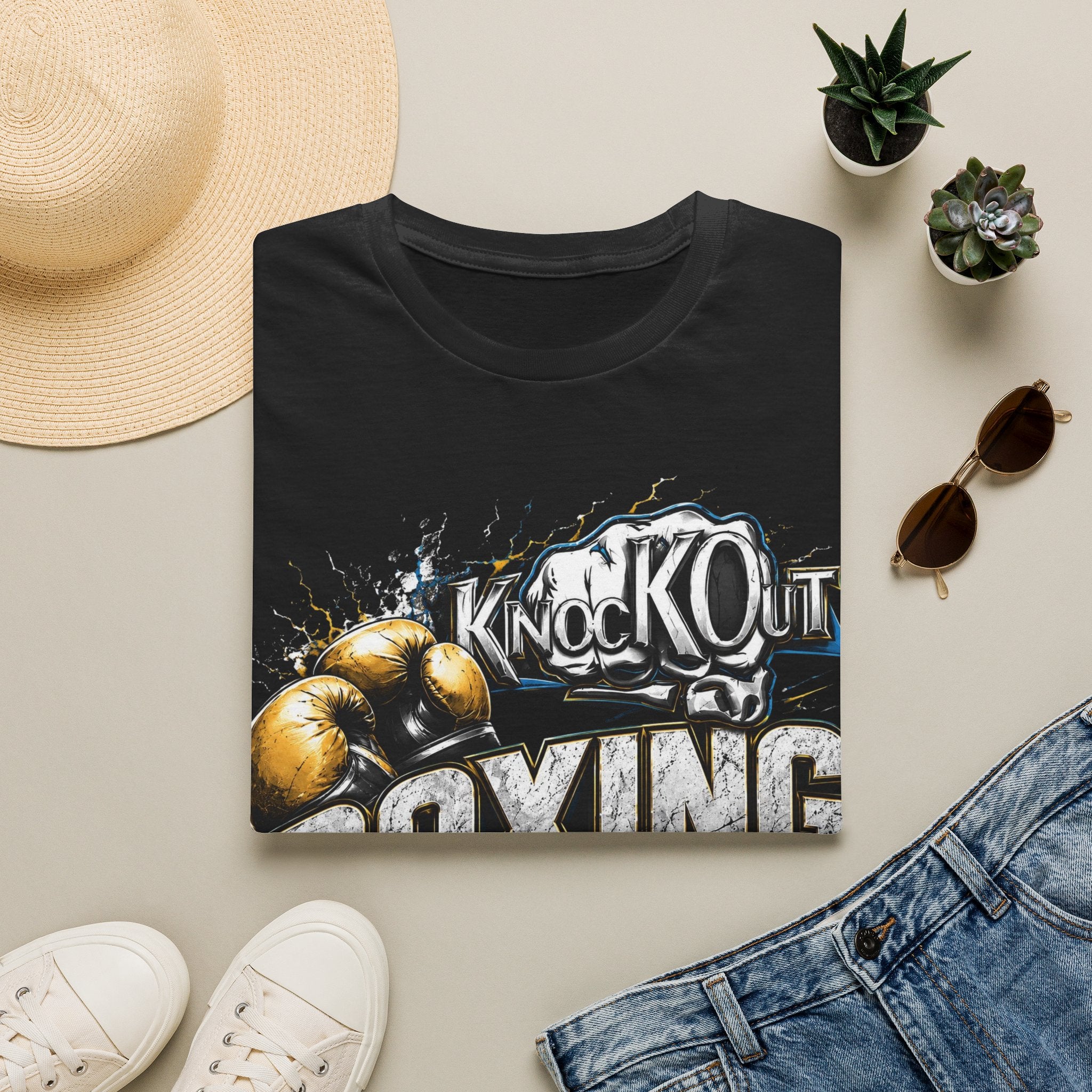 KnocKOut Boxing Unisex Softstyle T-Shirt
