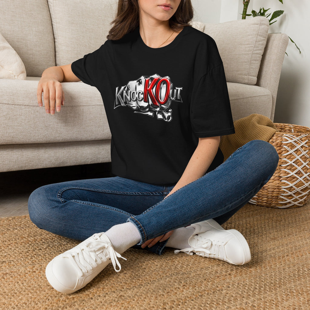 NEVER GIVE UP KnocKOut Unisex Softstyle T-Shirt
