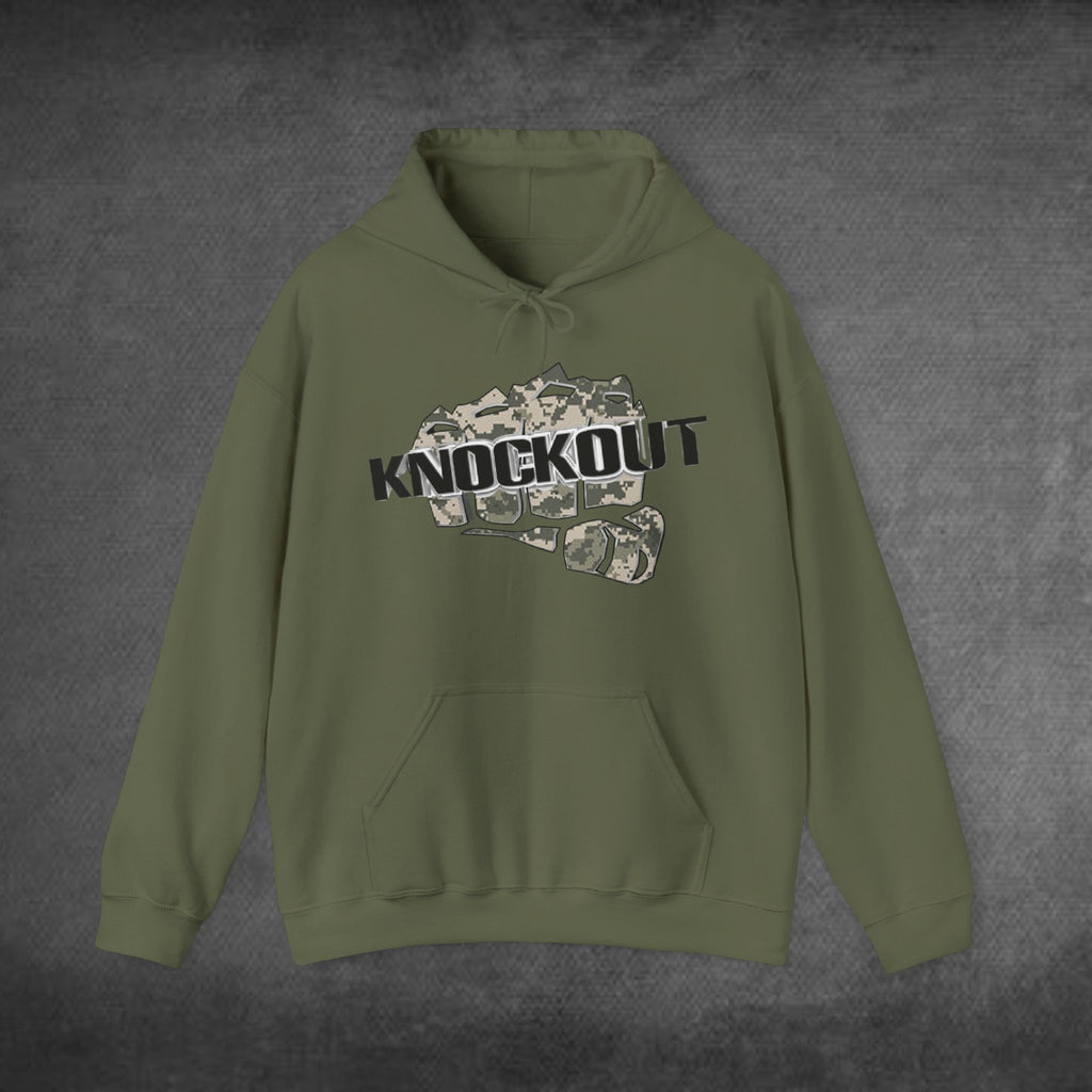 Knockout Warrior (Front & Back)Heavy Blend™ Hooded Sweatshirt