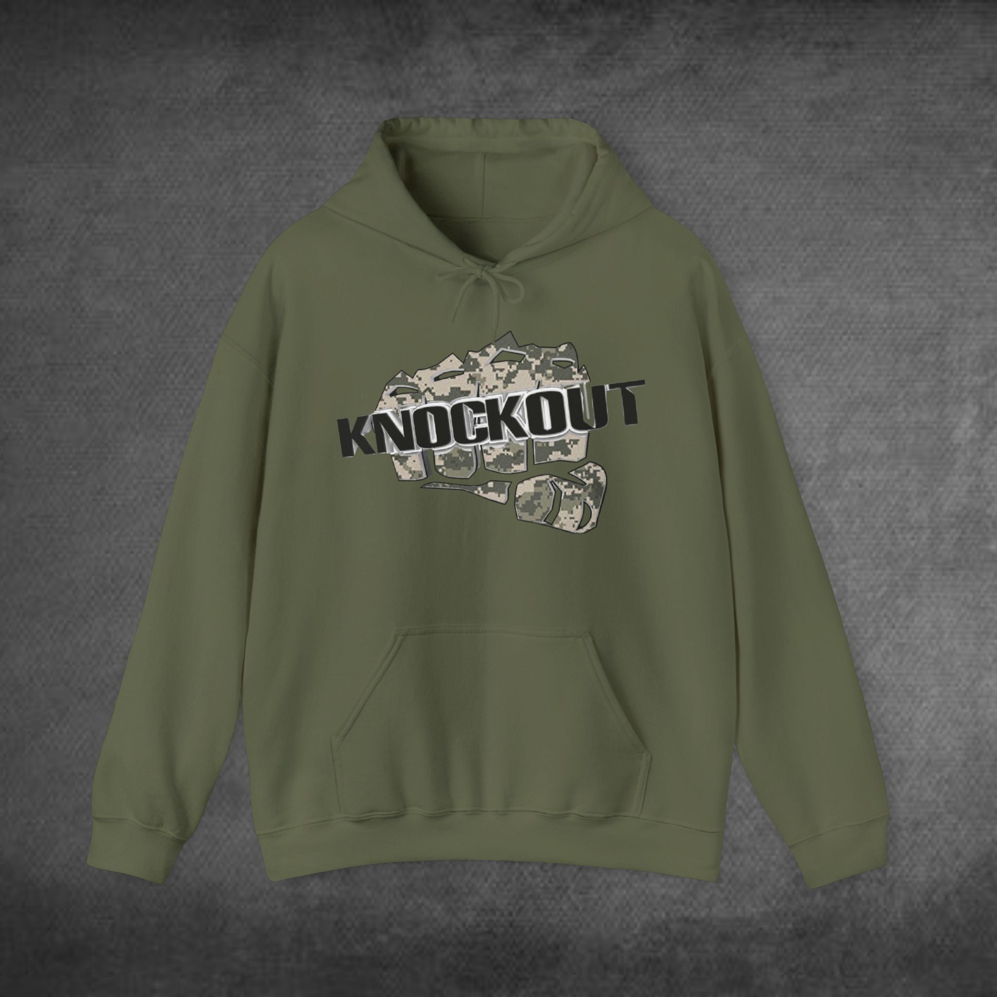 Knockout Warrior (Front & Back)Heavy Blend™ Hooded Sweatshirt