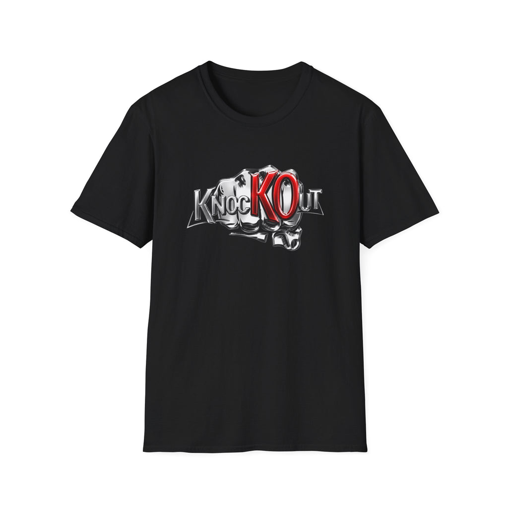 NEVER GIVE UP KnocKOut Unisex Softstyle T-Shirt