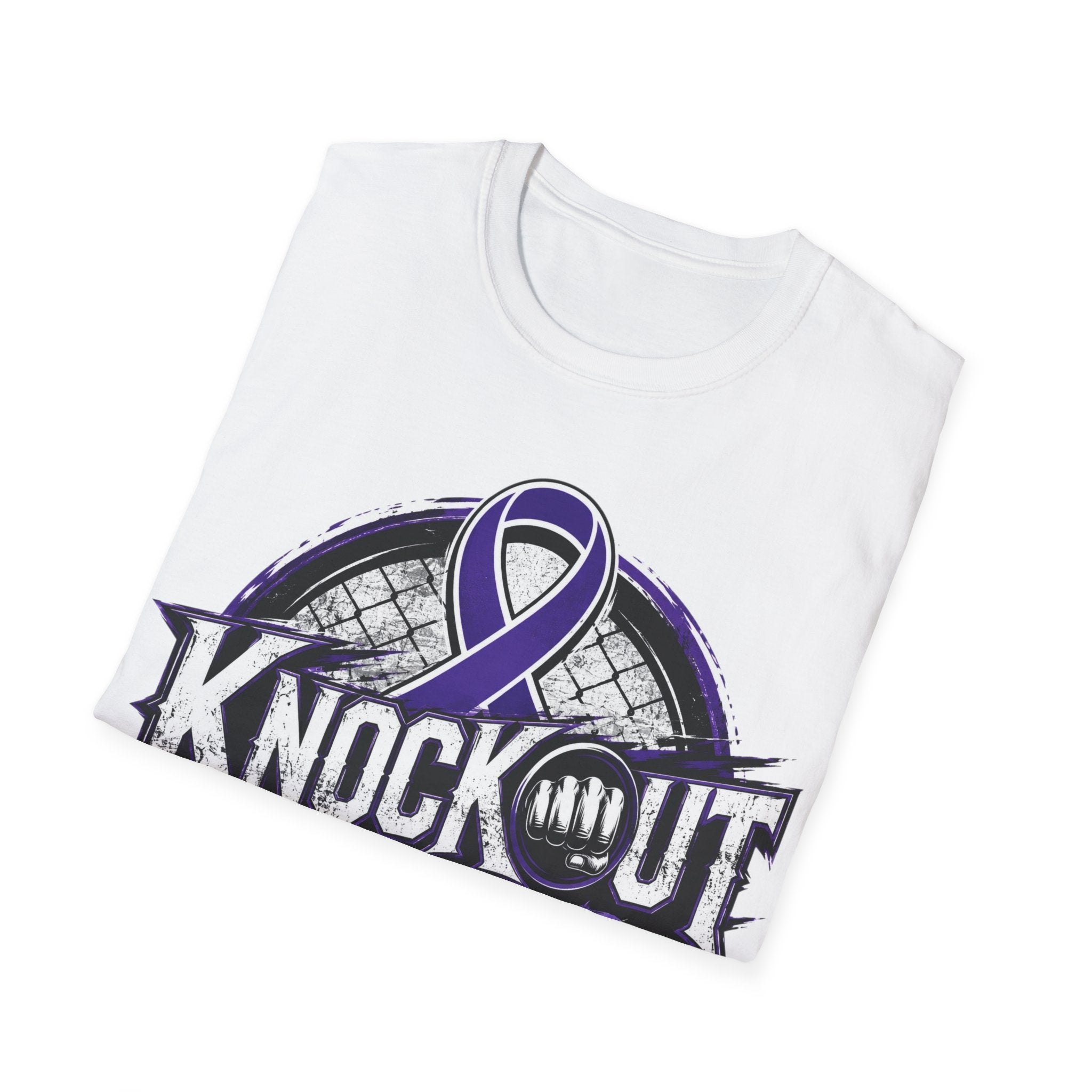 KnocKOut Cancer Awareness Tee | One Team. One Fight.Unisex Softstyle T-Shirt