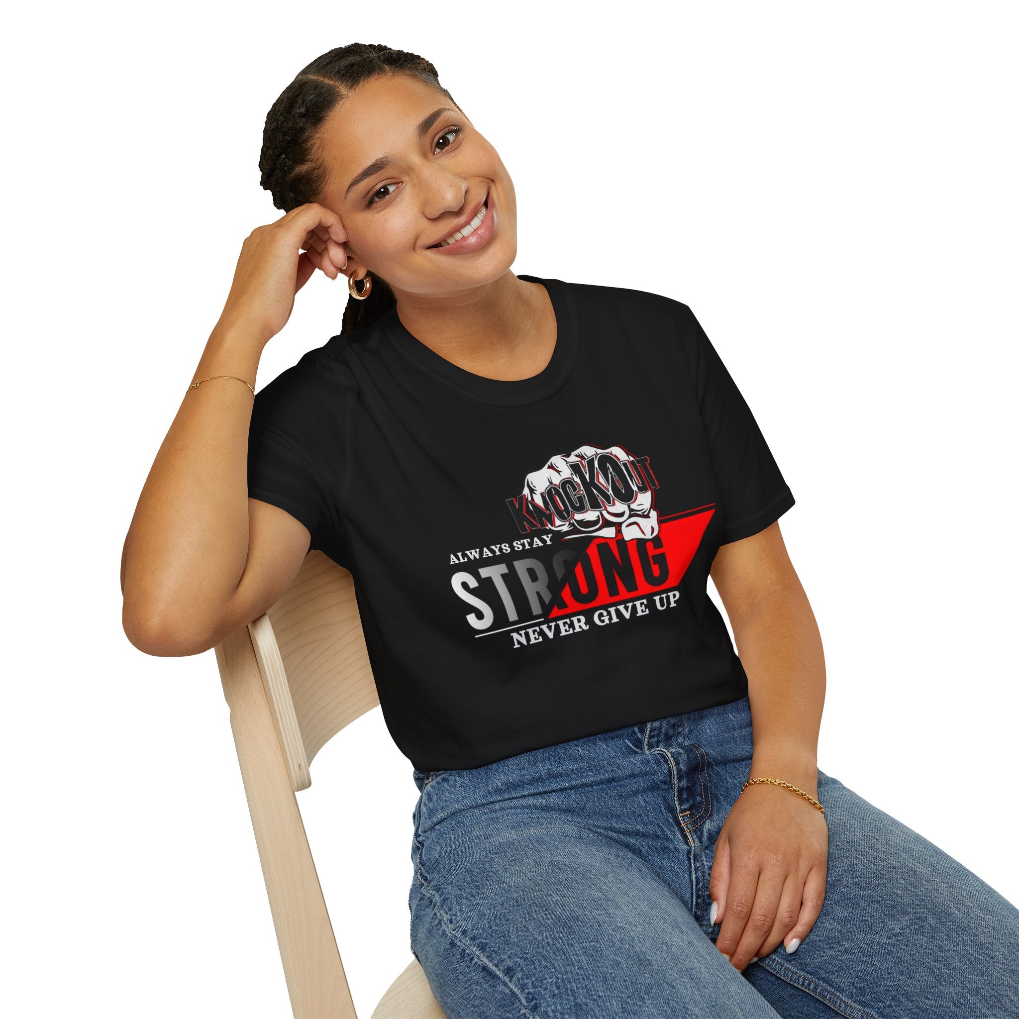 Stay KnocKOut Strong Softstyle T-Shirt