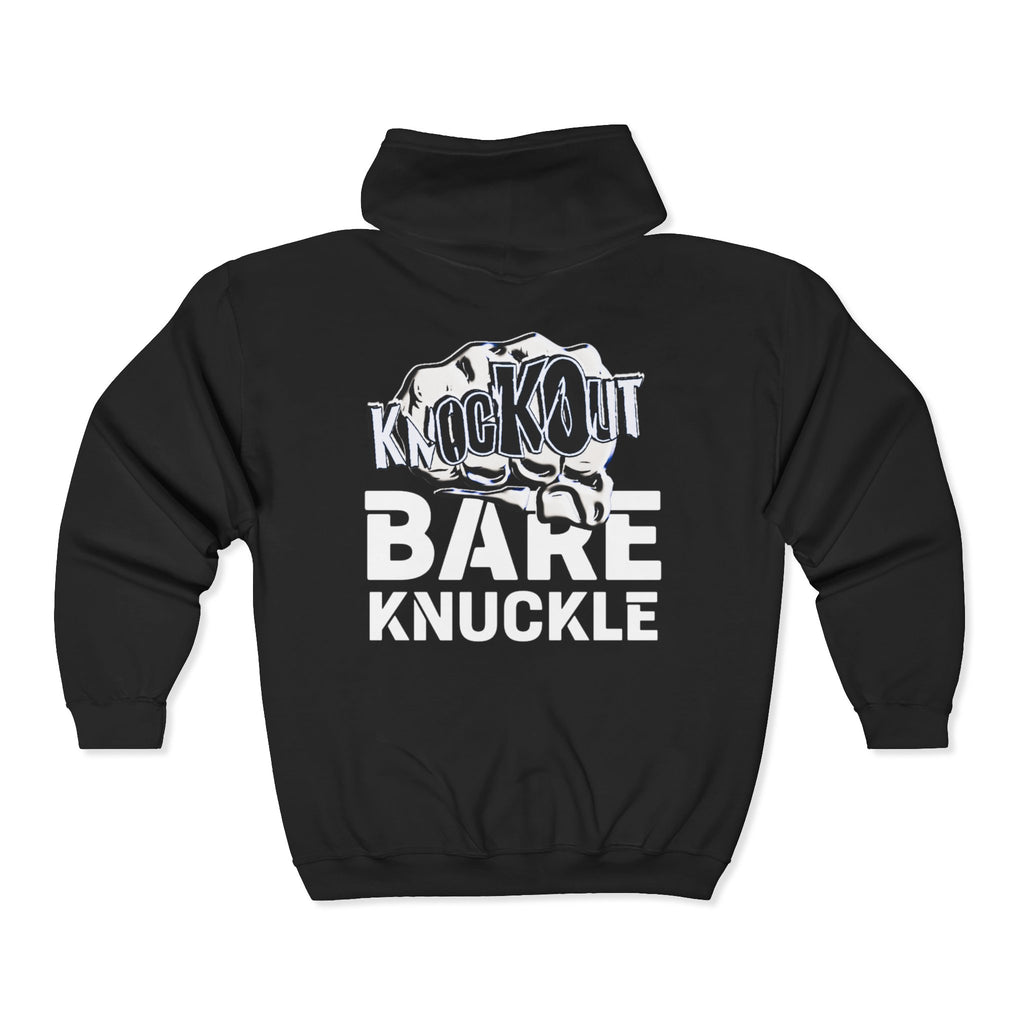 KnocKOut Bare Knuckle Unisex Heavy Blend™ Full Zip Hooded Sweatshirt
