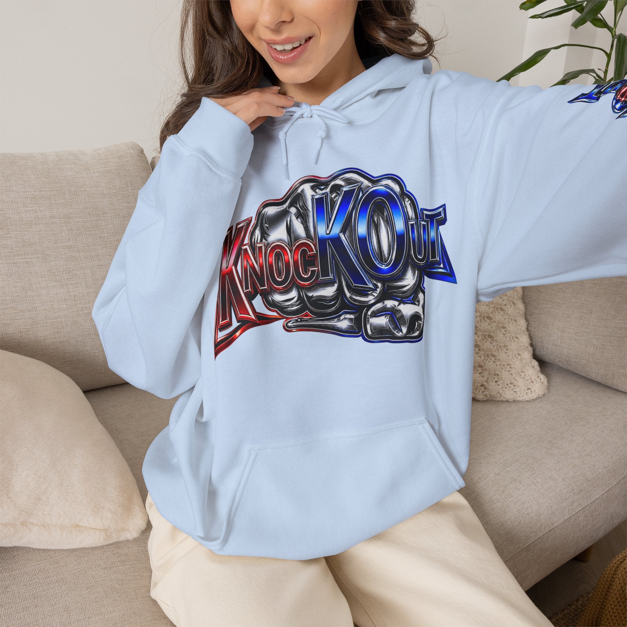 KnocKOut Unisex Hoodie Streetwear