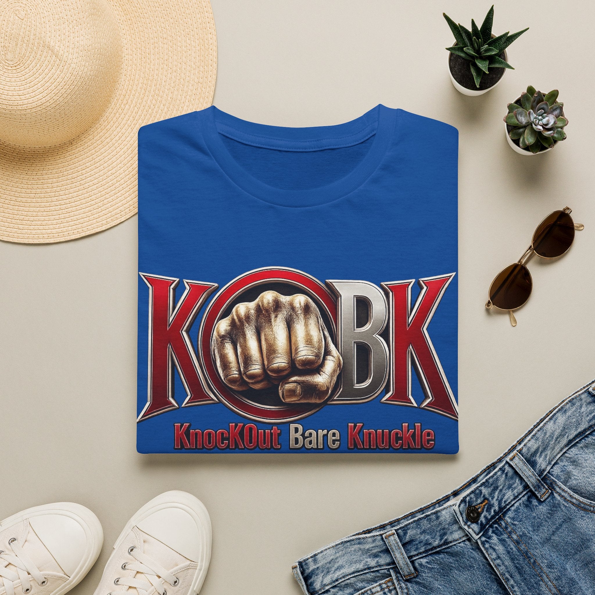 KnocKOut Bare Knuckle Training or Streetwear Unisex Softstyle T-Shirt