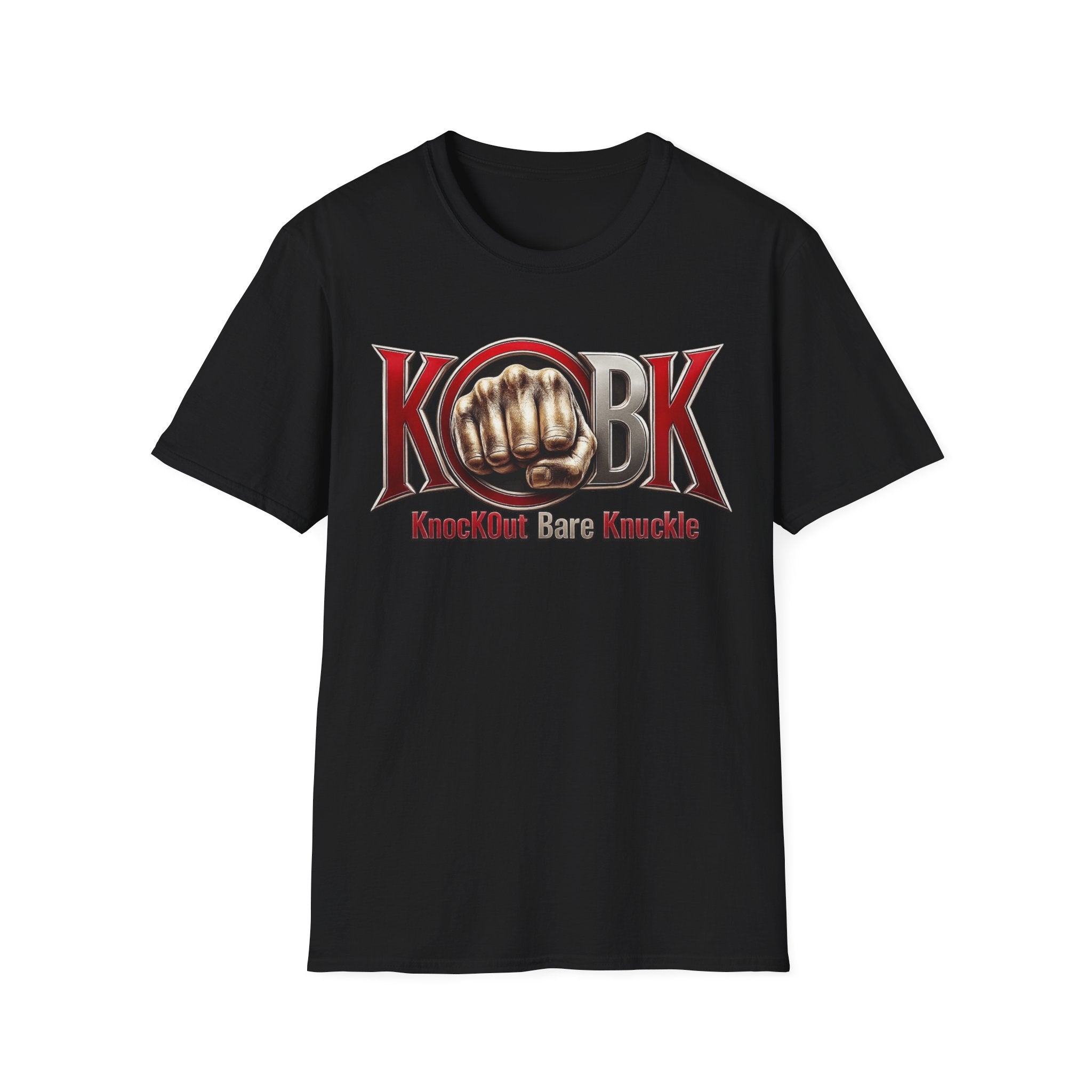 KnocKOut Bare Knuckle Training or Streetwear Unisex Softstyle T-Shirt